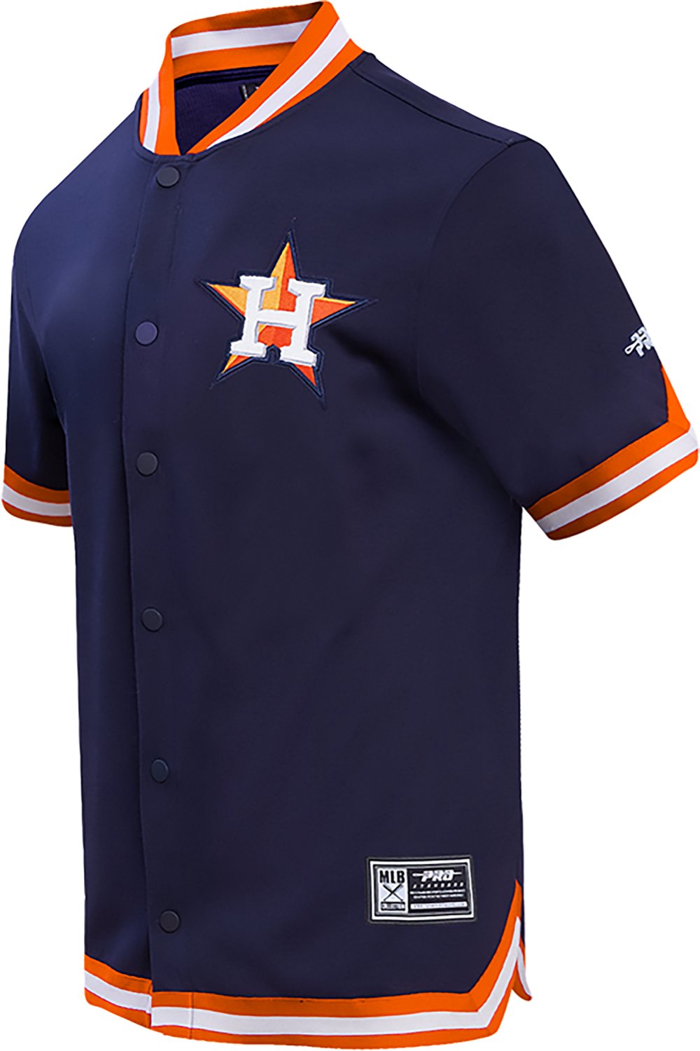 Pro Standard Men's Houston Astros Souvenir Short Sleeve Warm-Up Jacket - view number 2