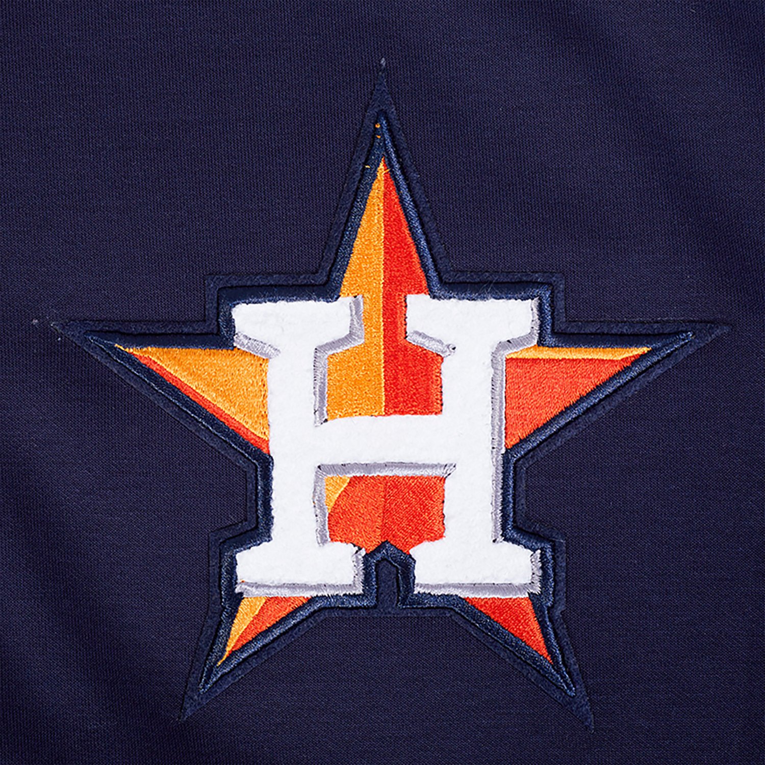 Pro Standard Men's Houston Astros Souvenir Short Sleeve Warm-Up Jacket - view number 7