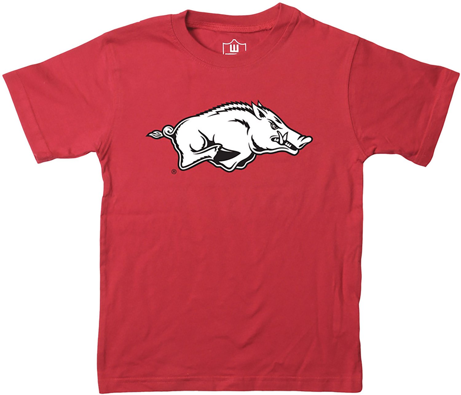 Wes & Willy Youth Arkansas Primary Logo T-shirt - view number 3