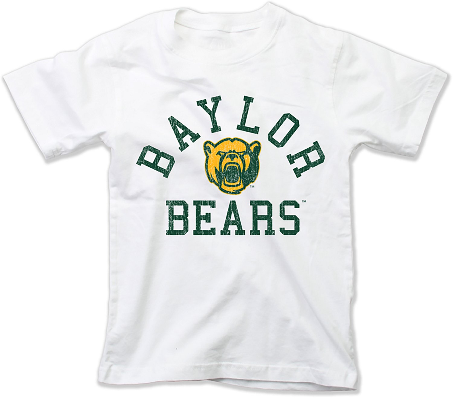 Wes & Willy Youth Baylor Arch Over Logo T-shirt