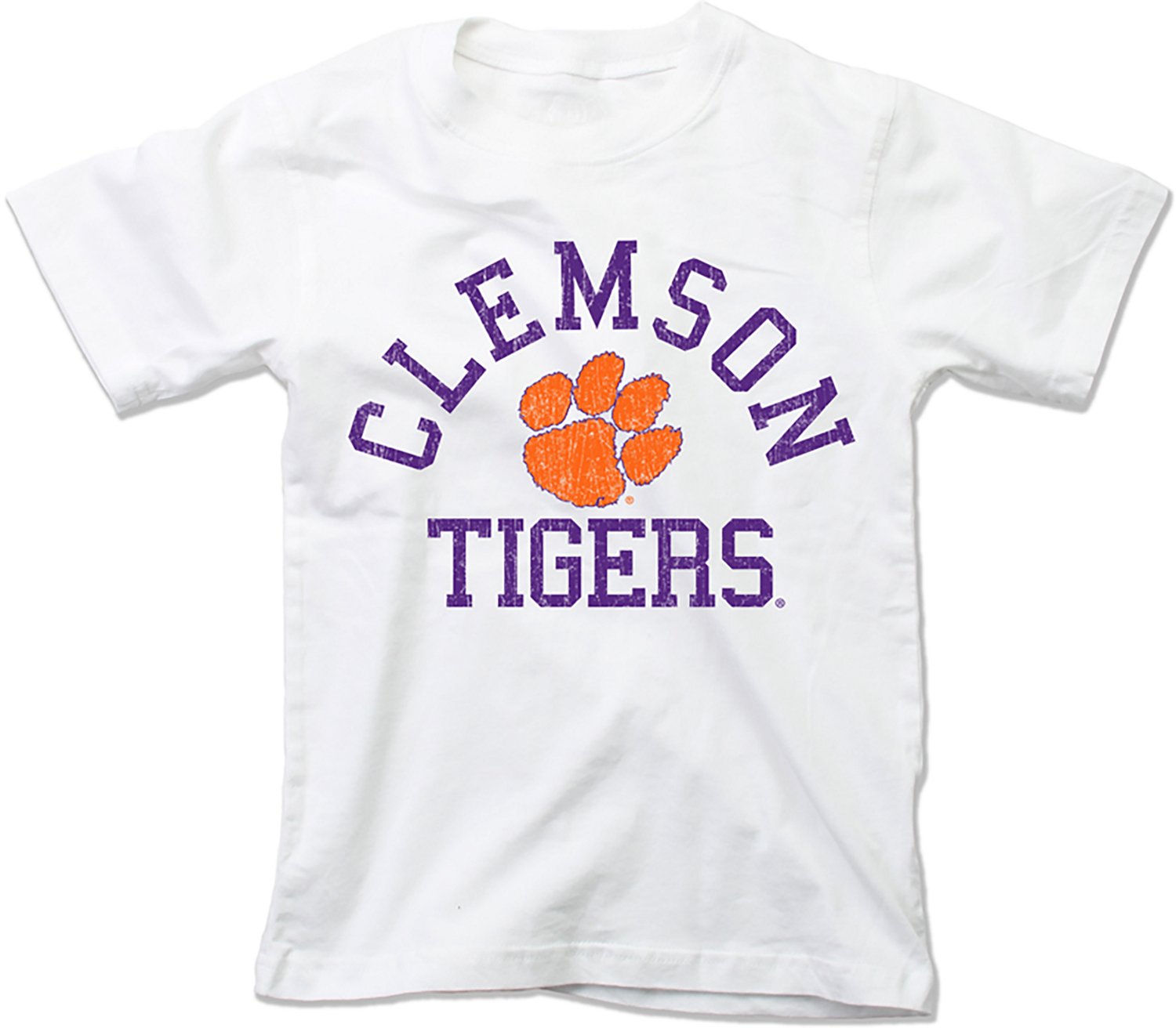 Wes & Willy Youth Clemson Arch Over Logo T-shirt - view number 1
