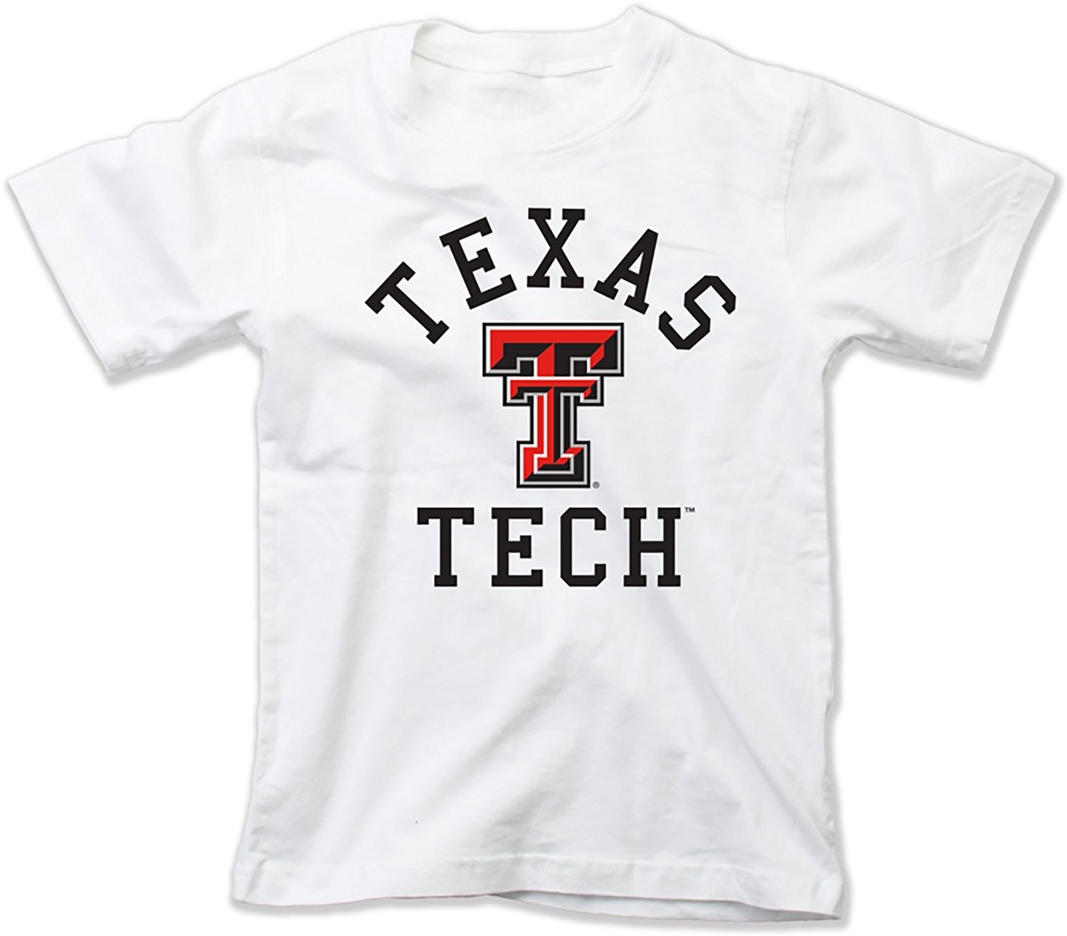 Wes & Willy Youth Texas Tech Arch Over Logo T-shirt