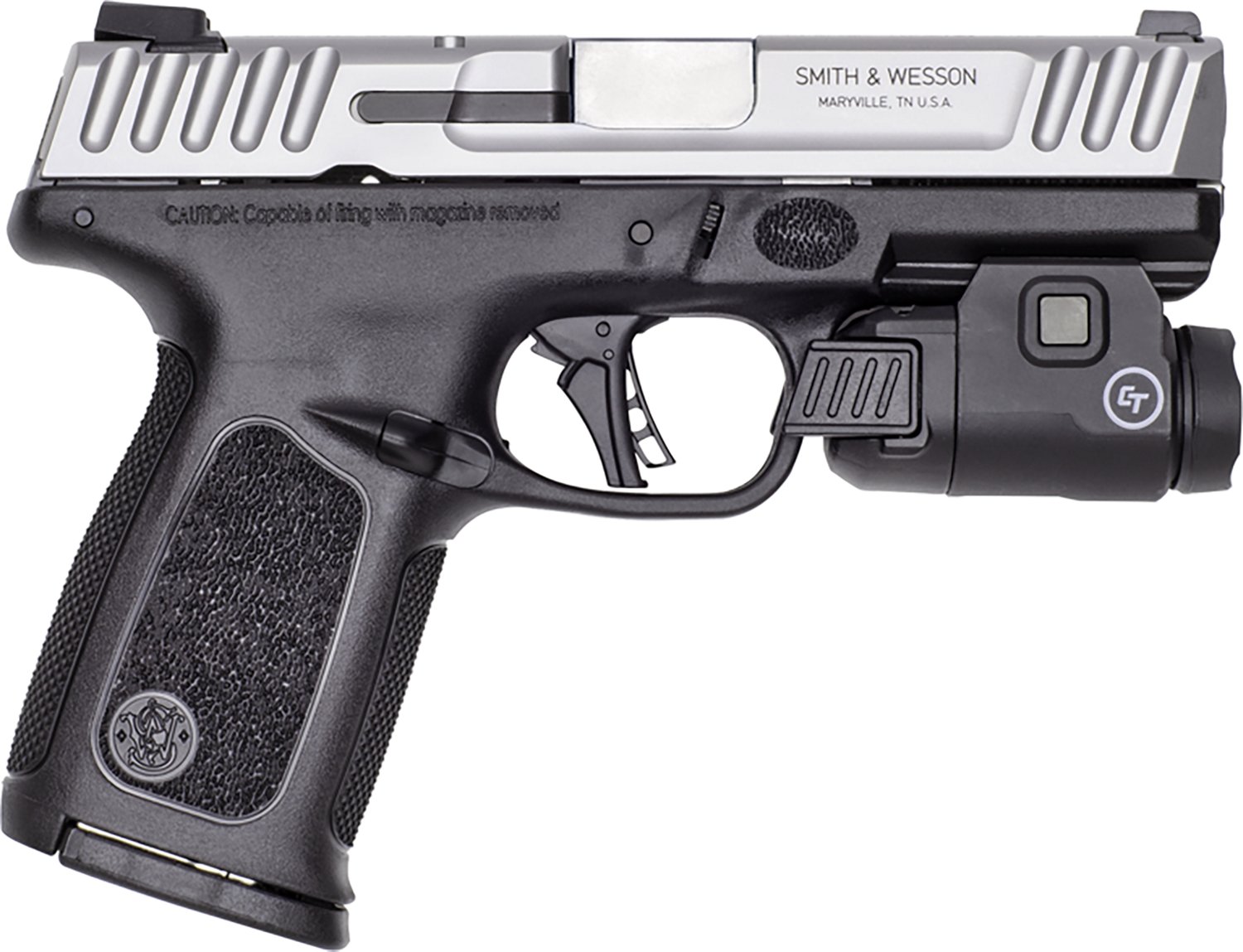 Smith & Wesson SD40 2.0 Pistol with Crimson Trace Tactical Light - view number 2