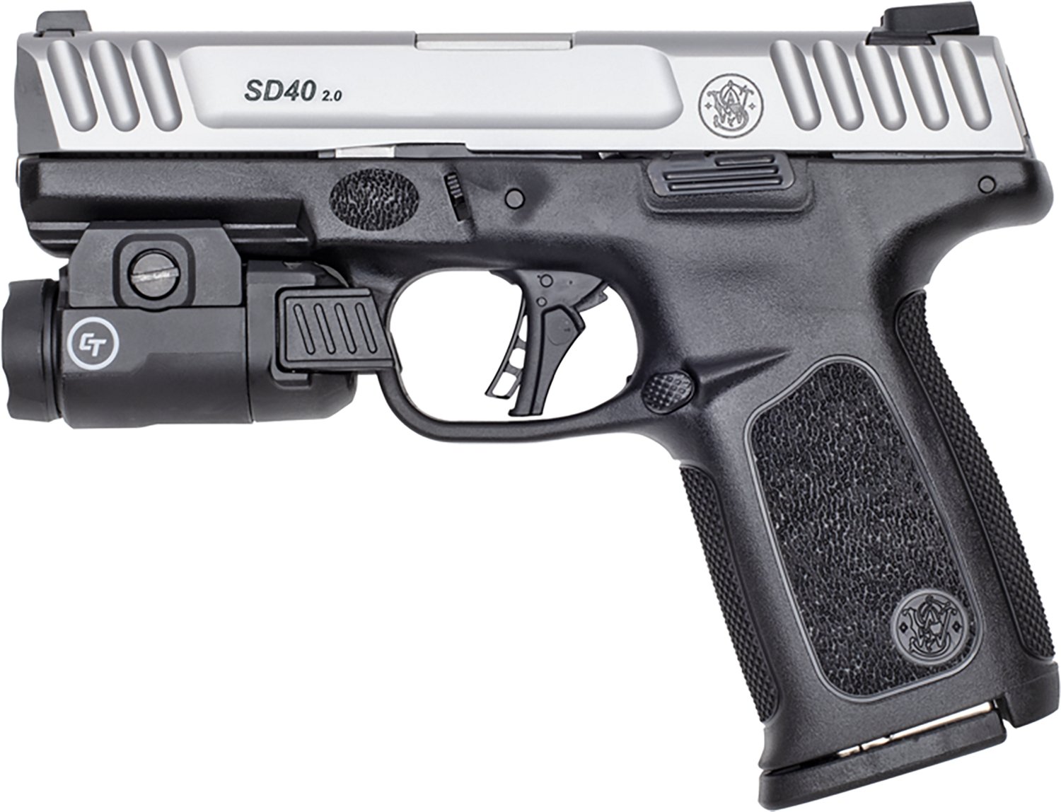Smith & Wesson SD40 2.0 Pistol with Crimson Trace Tactical Light - view number 3