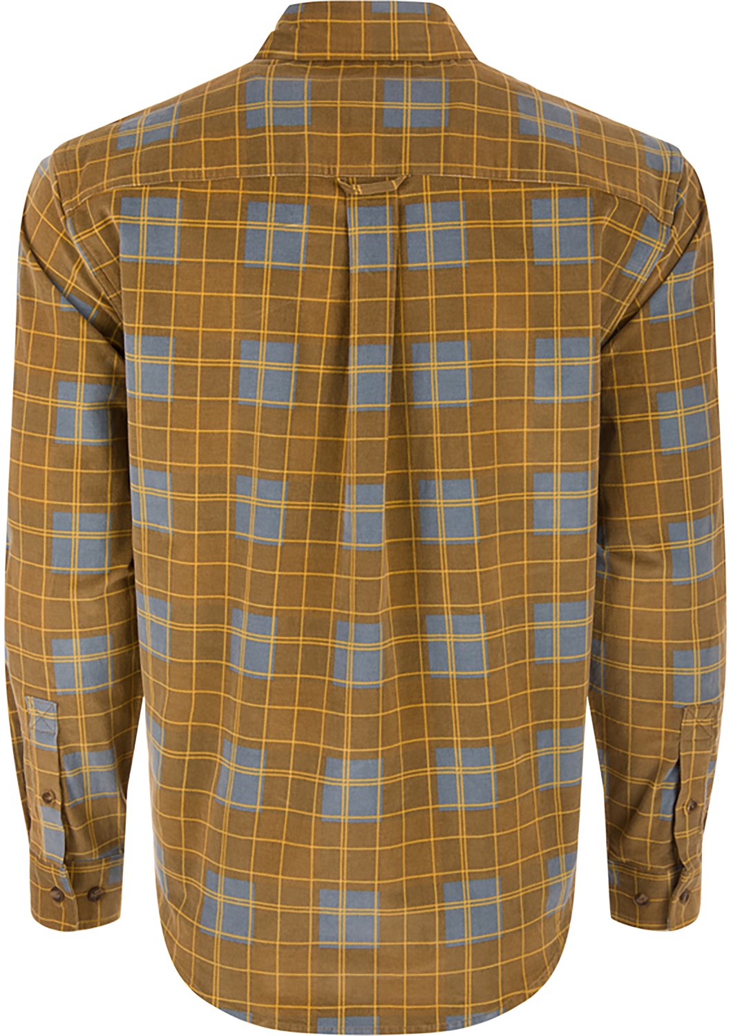 Drake Men's Midwale Corduroy Plaid Long Sleeve Button Down Shirt - view number 2
