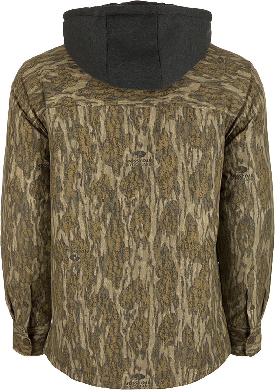 Drake Men's Campfire Flannel Camo Hoodie - view number 2