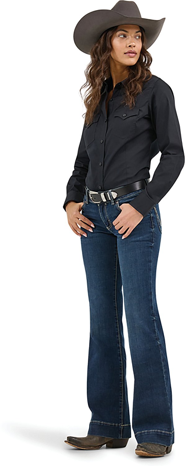Wrangler Women's Retro Mae Trouser Relaxed Fit Jeans - view number 6