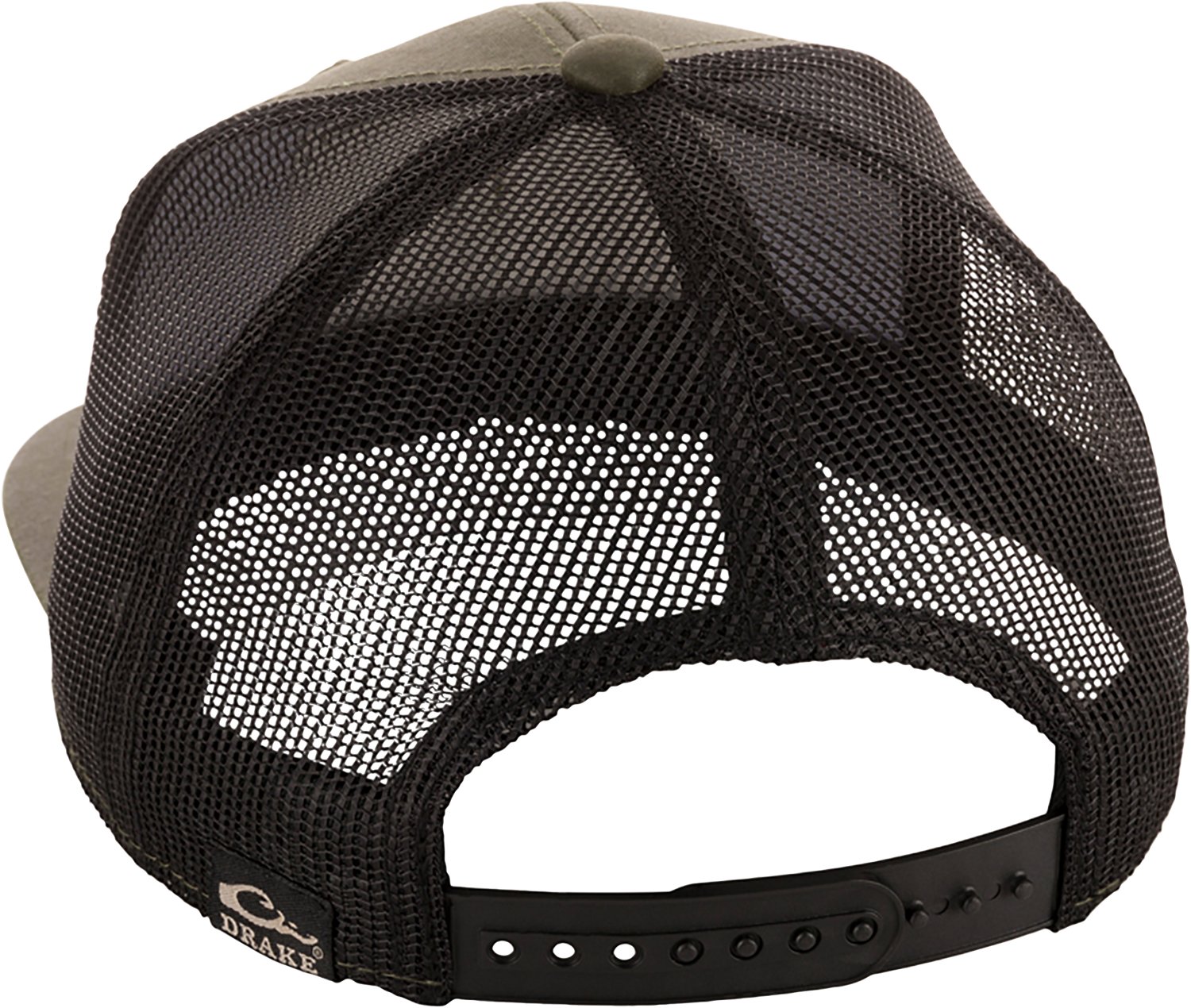 Drake Men's Waxed Cotton Duck Patch Mesh Cap - view number 2