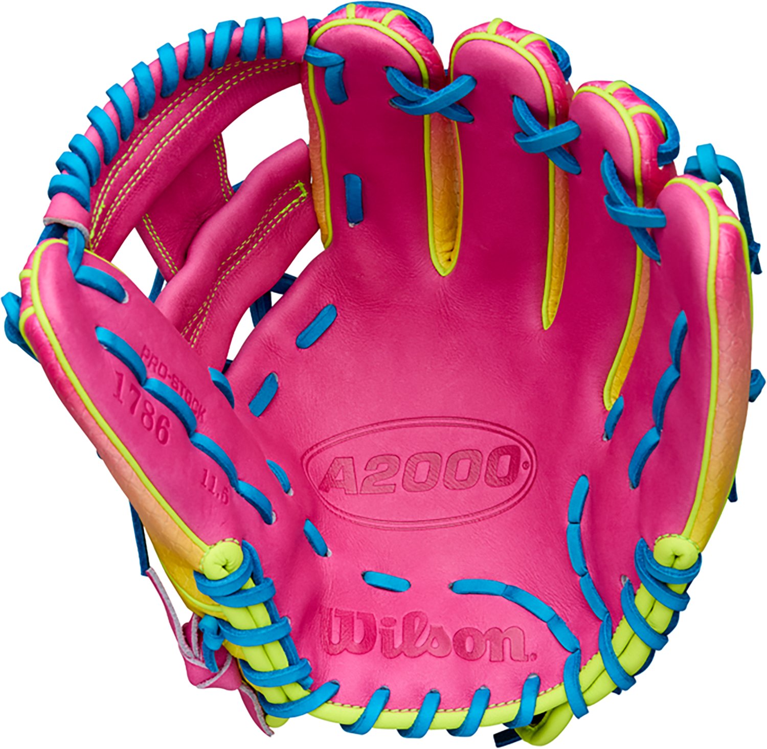 Wilson A2000 1786 with SuperSnakeSkin Baseball Fielding Glove 11.5" - view number 3