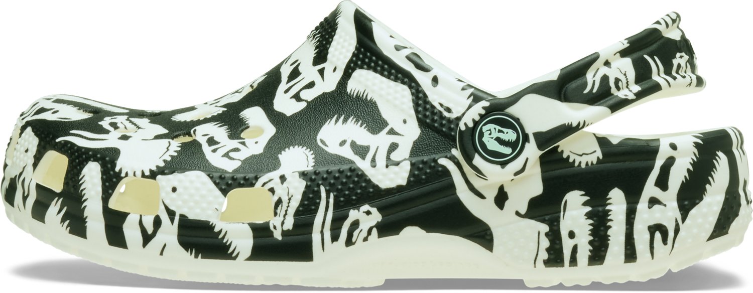 Crocs Kids' Classic Glow Dino Clogs - view number 2