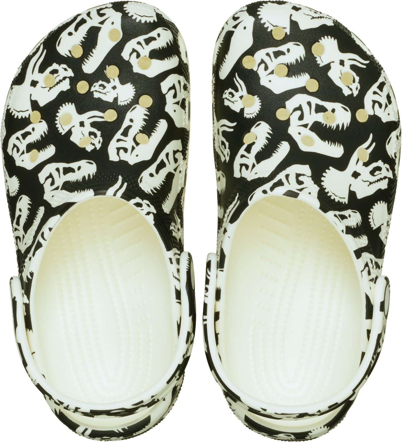 Crocs Kids' Classic Glow Dino Clogs - view number 5