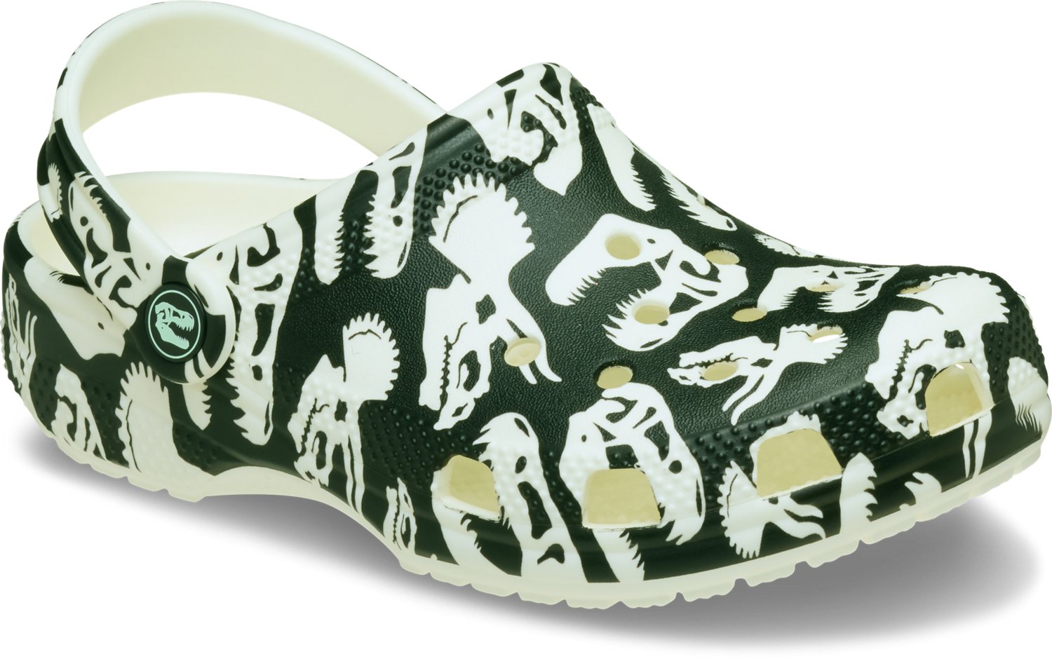 Crocs Toddlers' Classic Glow Dino Clogs - view number 3