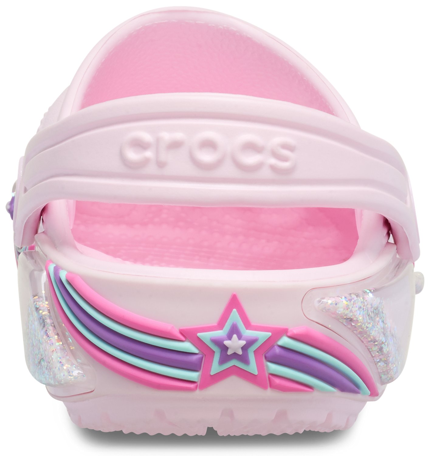 Crocs Toddlers' Classic Star Sparkle Shaker Clogs - view number 4