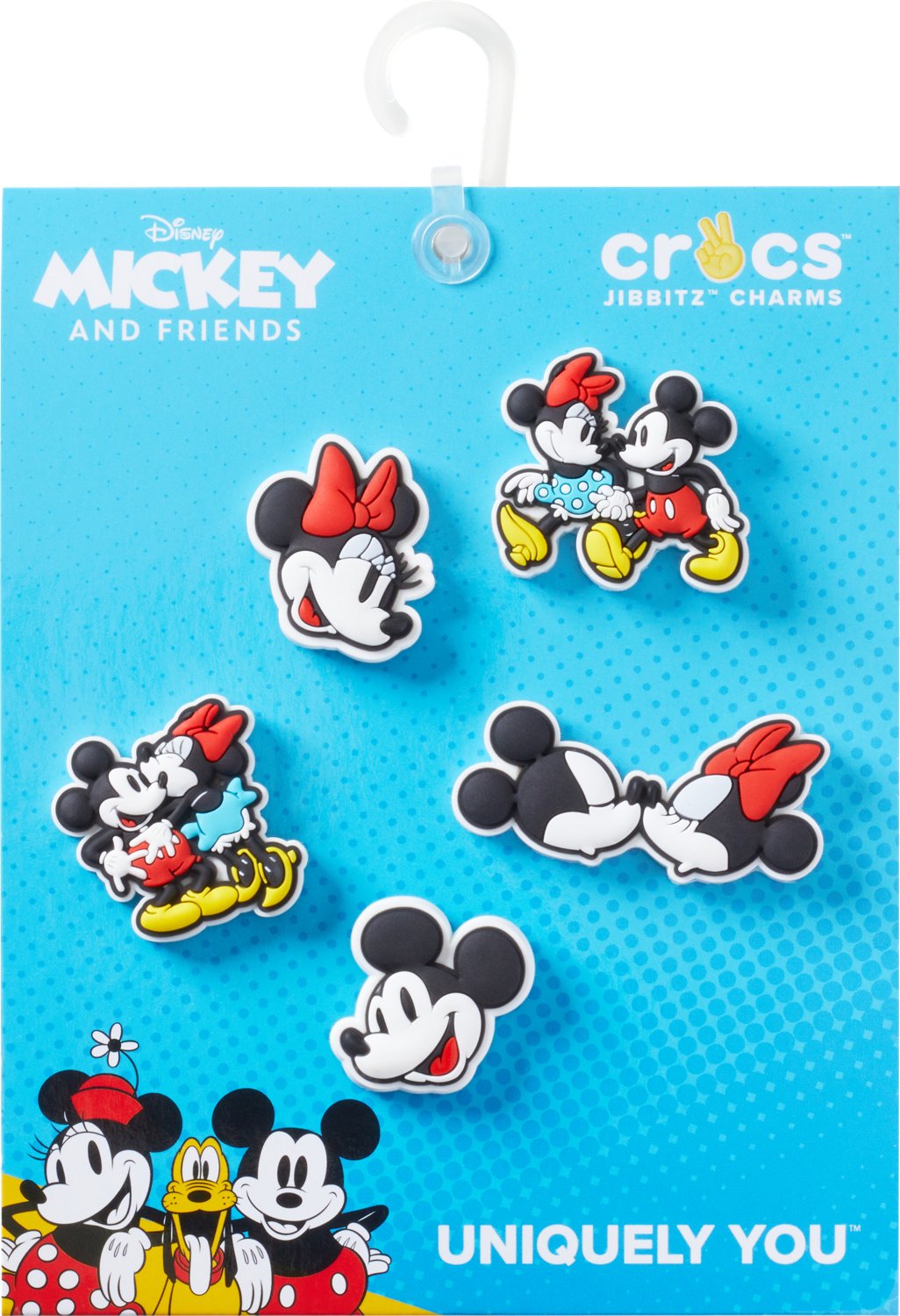 Crocs Minnie Mickey Cute Jibbitz 5-Pack