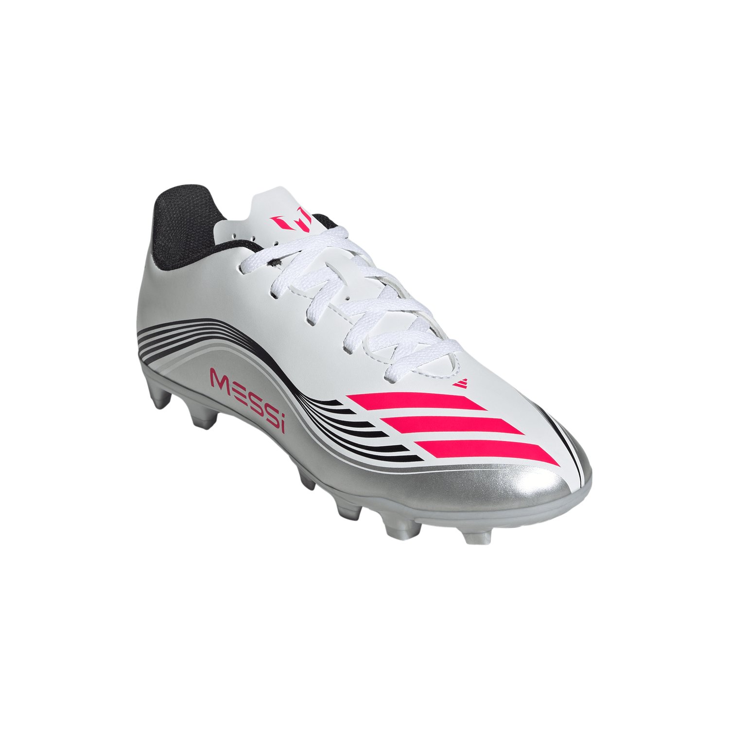 adidas Kids F50 Club Firm Ground Messi Soccer Cleats - view number 3