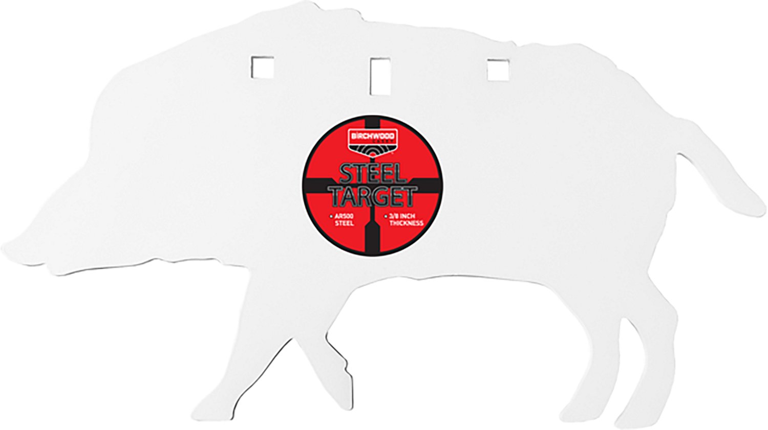 Birchwood Casey Silhouette AR500 Steel 3-hole Boar Target - view number 3
