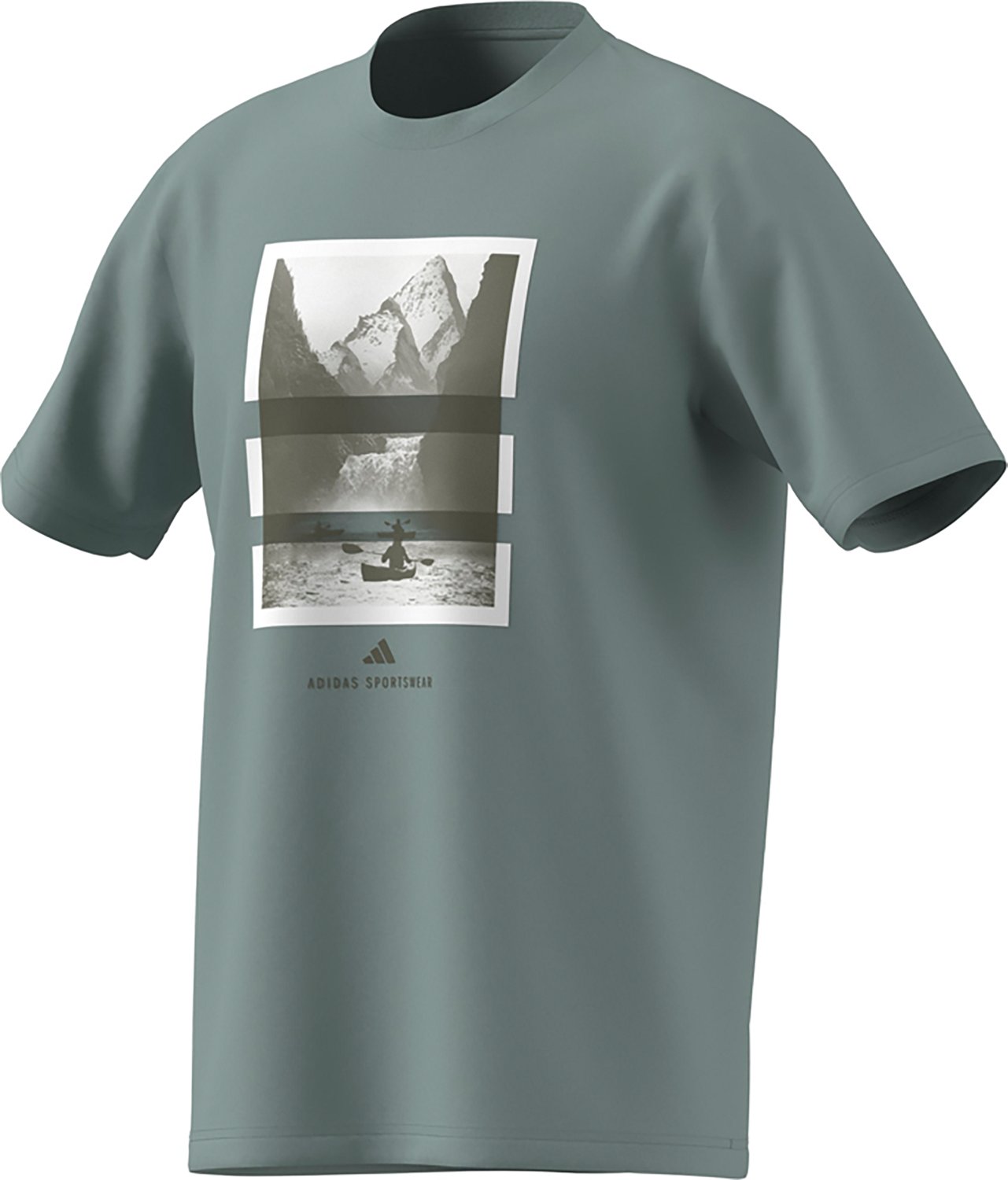 adidas Men's Sportswear Outdoor Kayaking Graphic T-shirt - view number 3