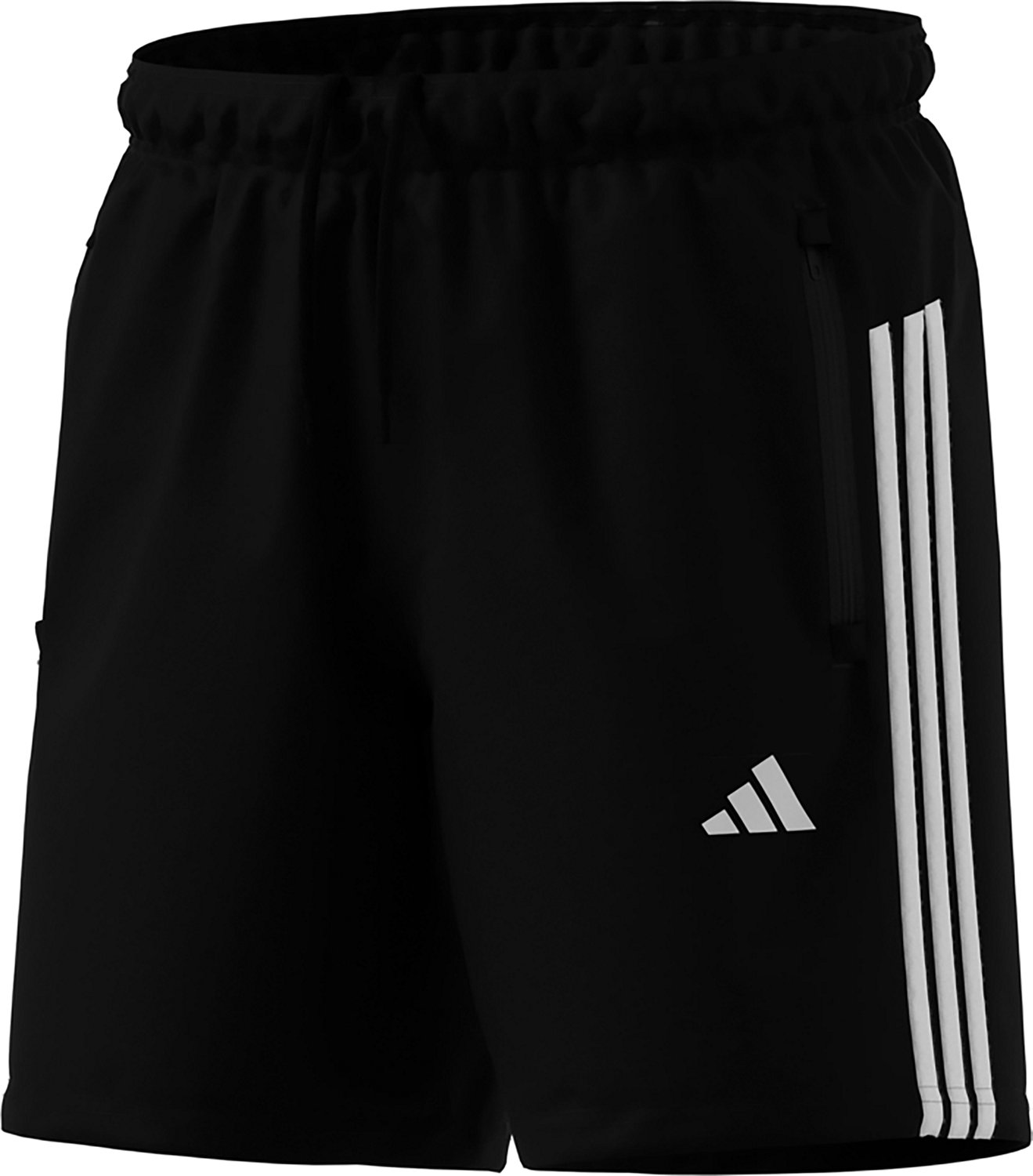 adidas Men's Workout Essentials Base 3-Stripes Woven Shorts 7 in. - view number 3