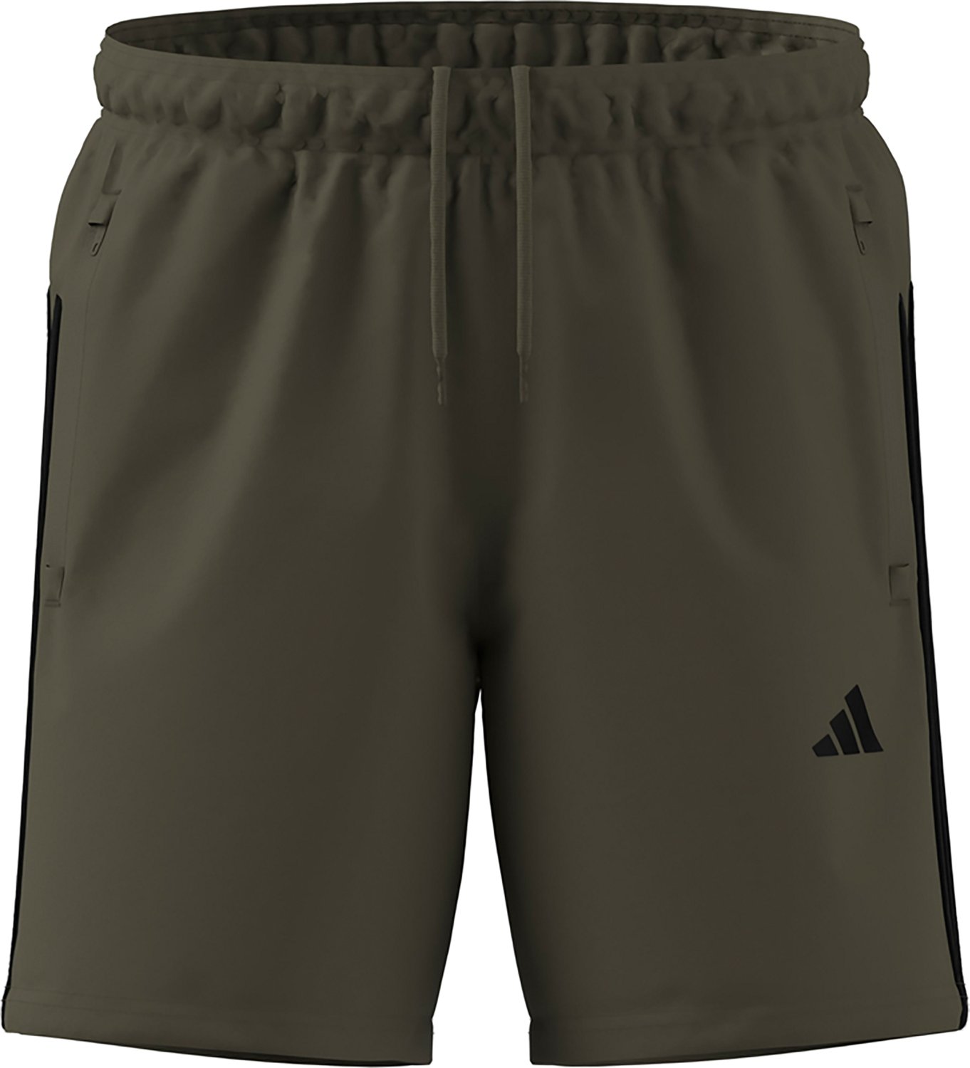 adidas Men's Workout Essentials Base 3-Stripes Woven Shorts 7 in. - view number 2