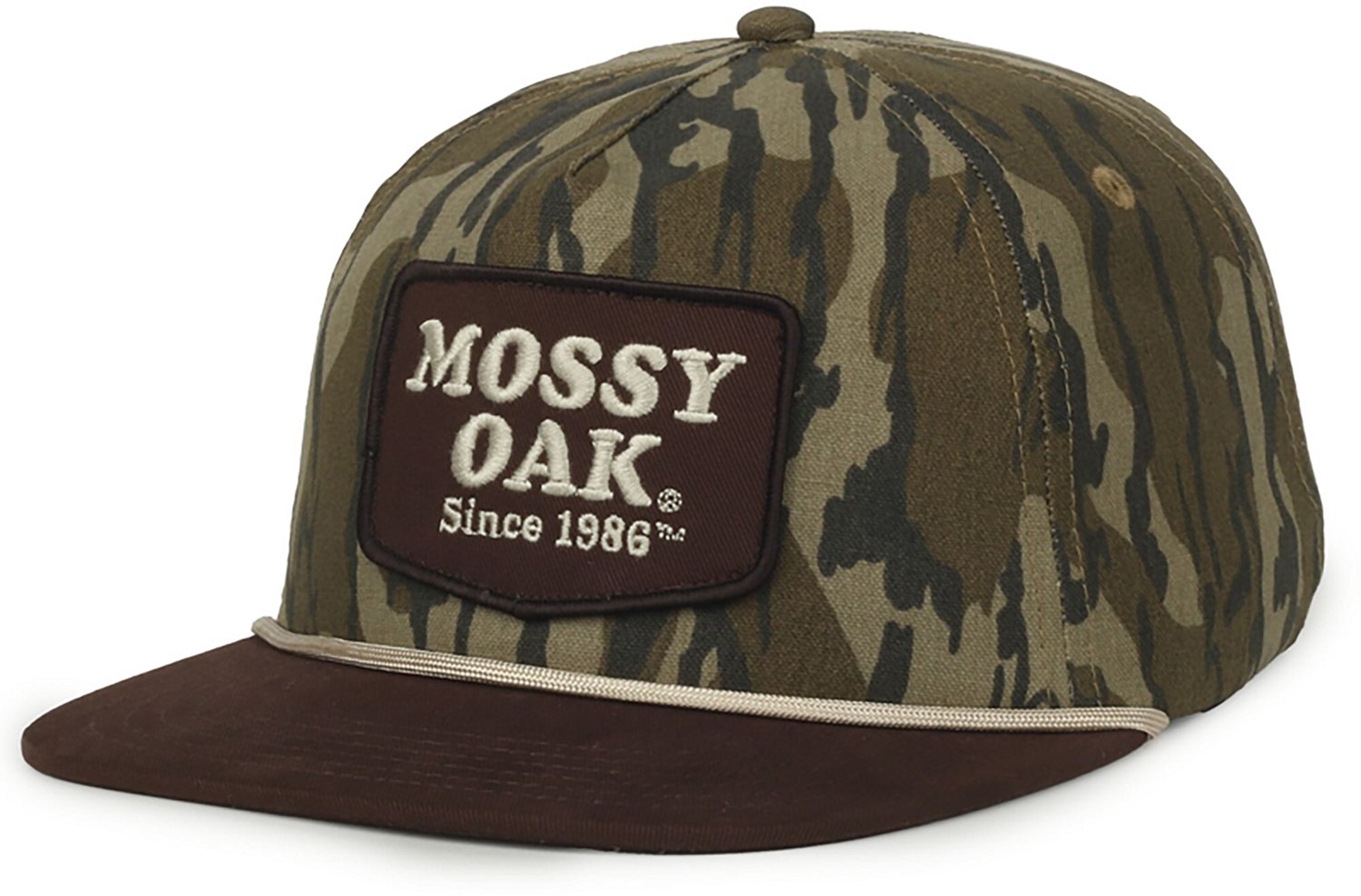 Mossy Oak Men's High Profile Full Fabric Cap - view number 8