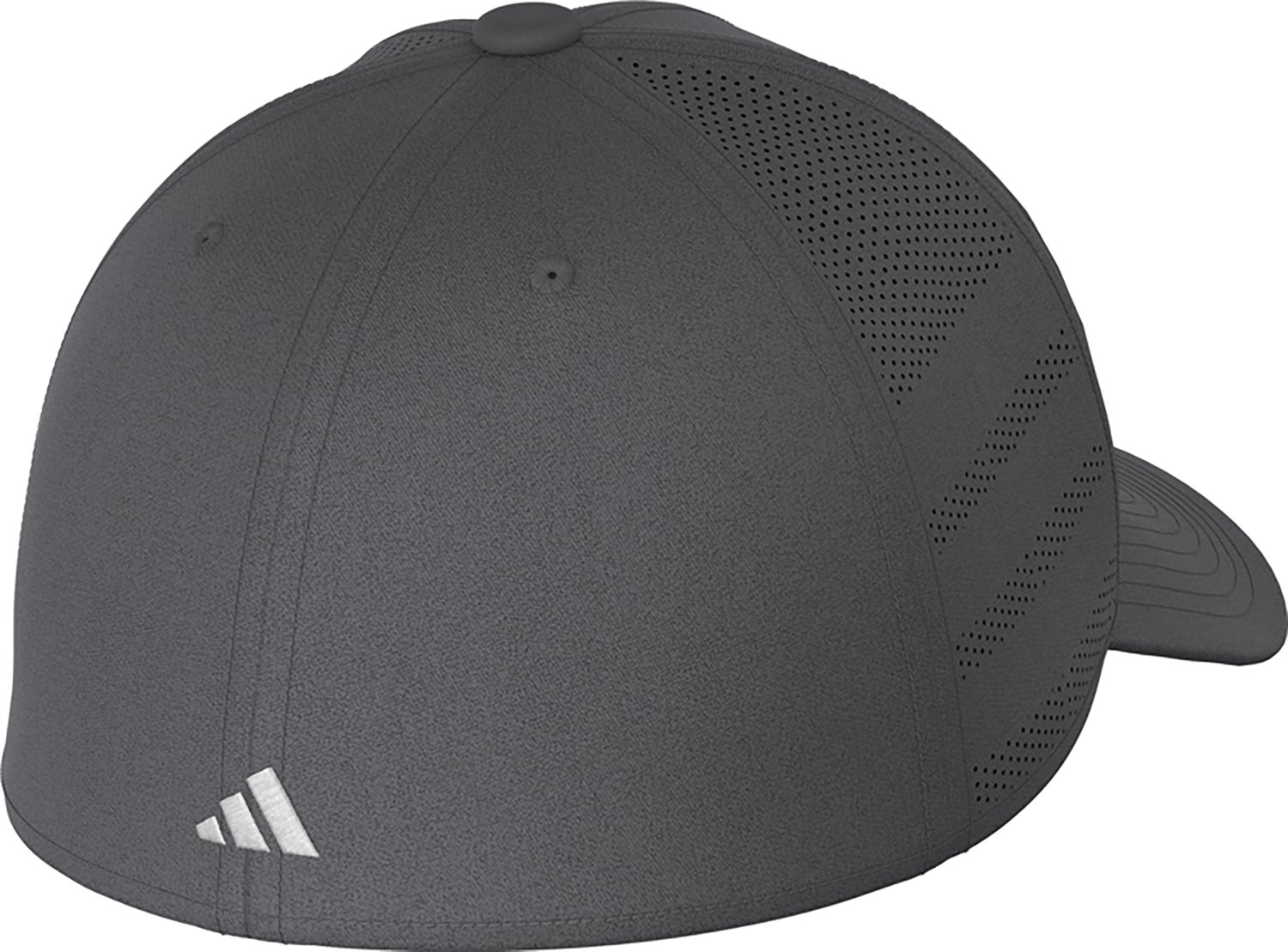 adidas Men's Gameday 5 Stretch Fit Perforated Hat - view number 2