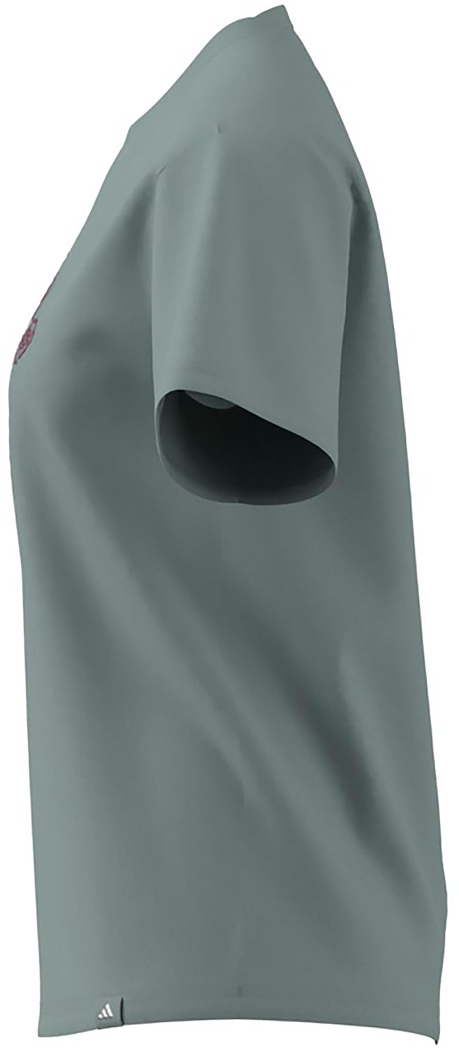 adidas Women's Western Florals Graphic T-shirt - view number 4