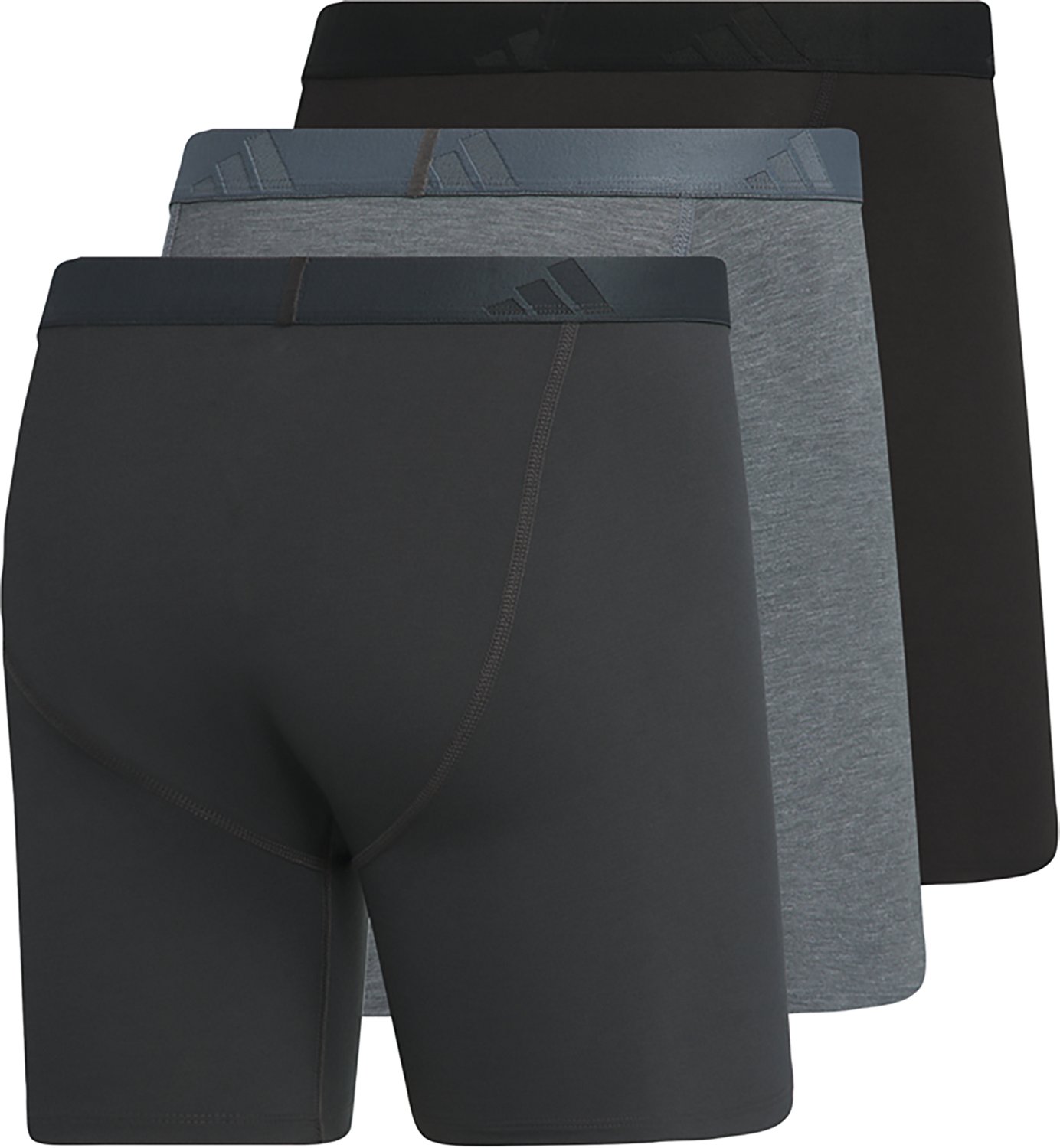 adidas Men's Luxe Comfort Boxer Briefs 3-Pack - view number 2