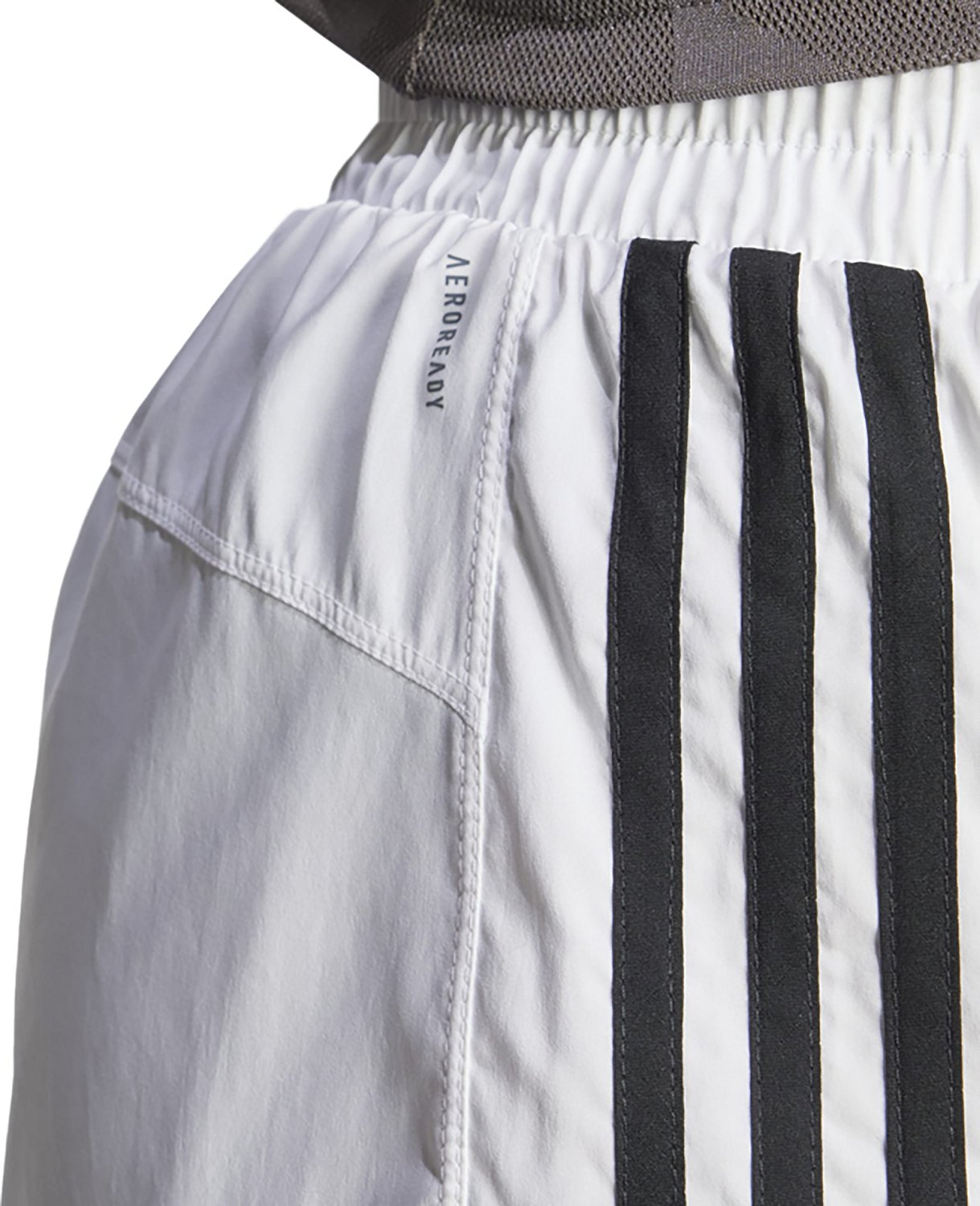 adidas Women's Pacer Training 3S Woven High Rise Athletic Shorts - view number 4