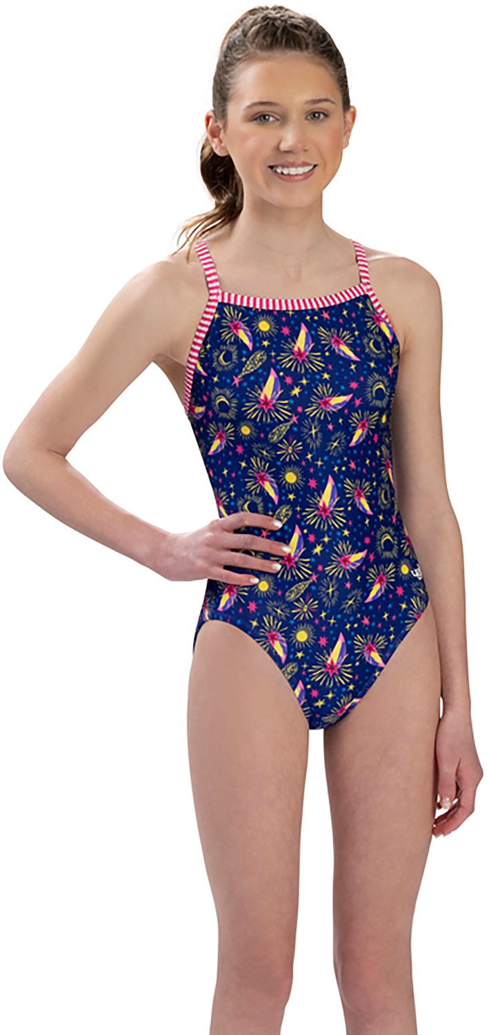 Dolfin Women's Uglies Print V-2 Back 1-Piece Swimsuit - view number 3