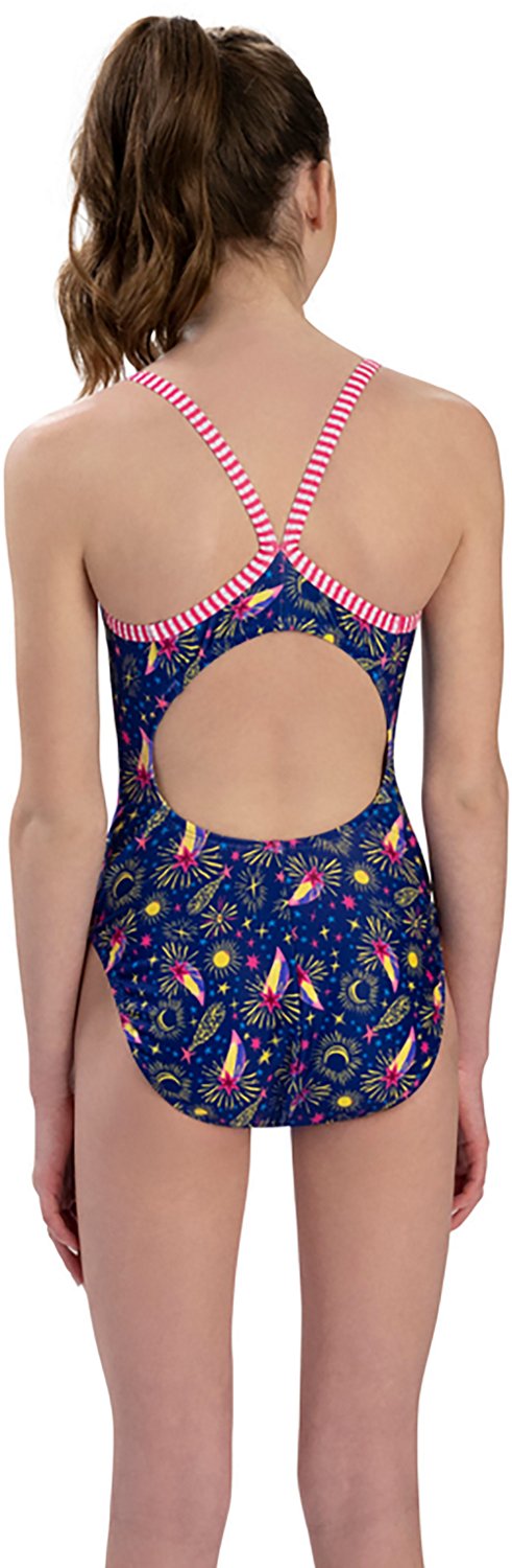 Dolfin Women's Uglies Print V-2 Back 1-Piece Swimsuit - view number 2