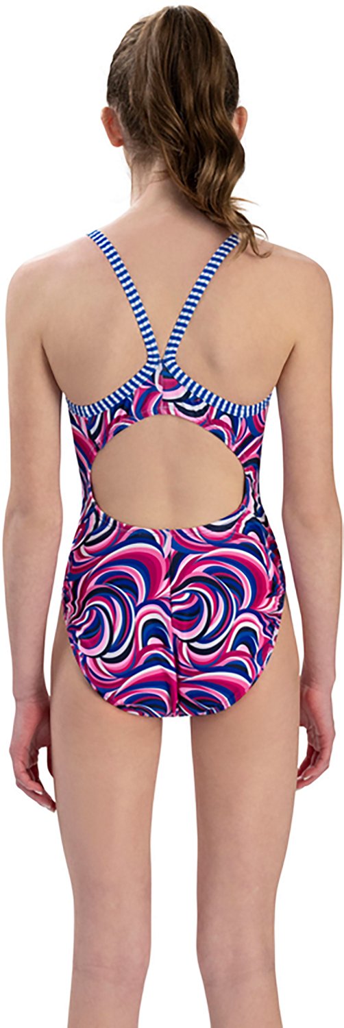 Dolfin Women's Uglies Print V-2 Back 1-Piece Swimsuit - view number 2