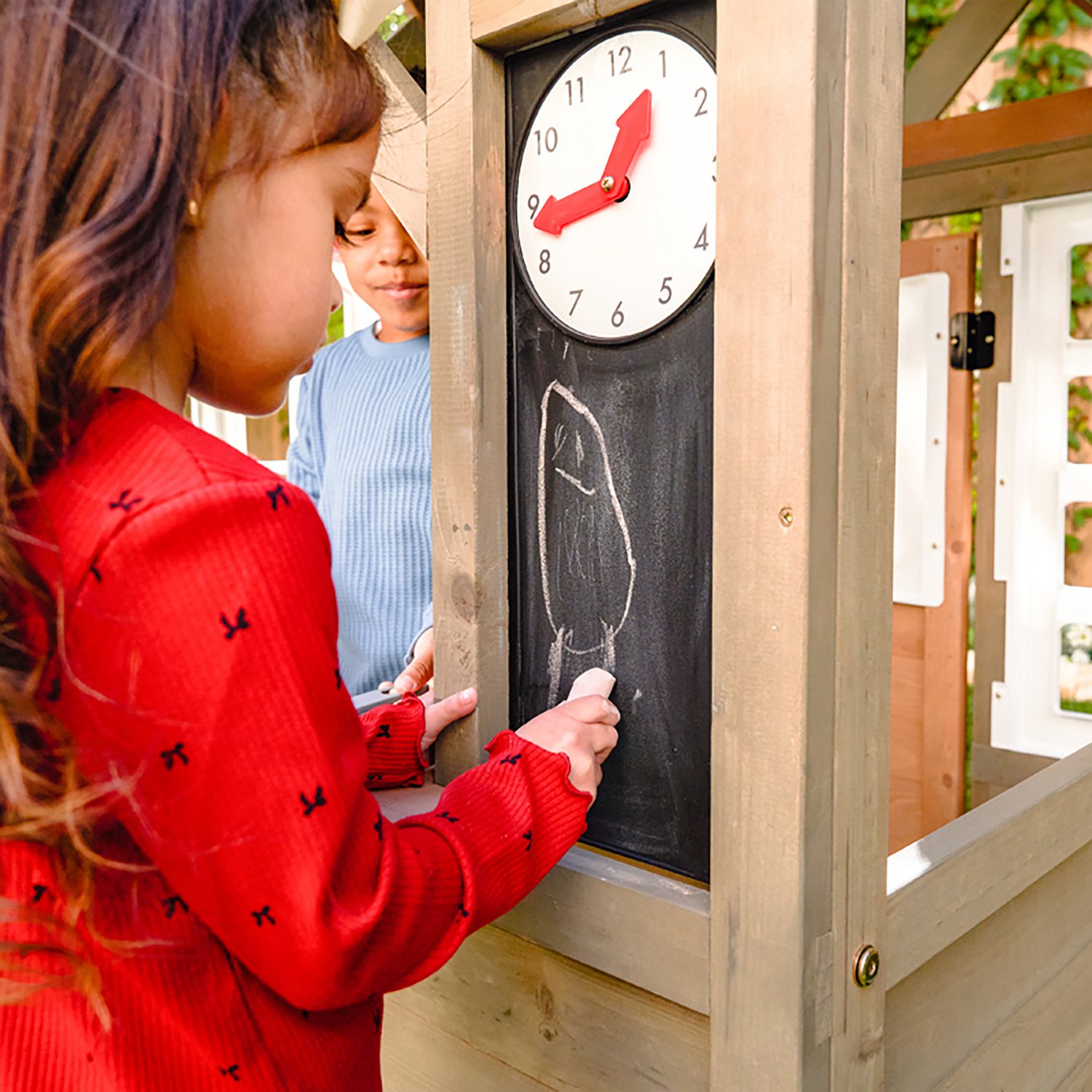 Greystone Wooden Kitchen Doorbell Outdoor Playhouse - view number 6