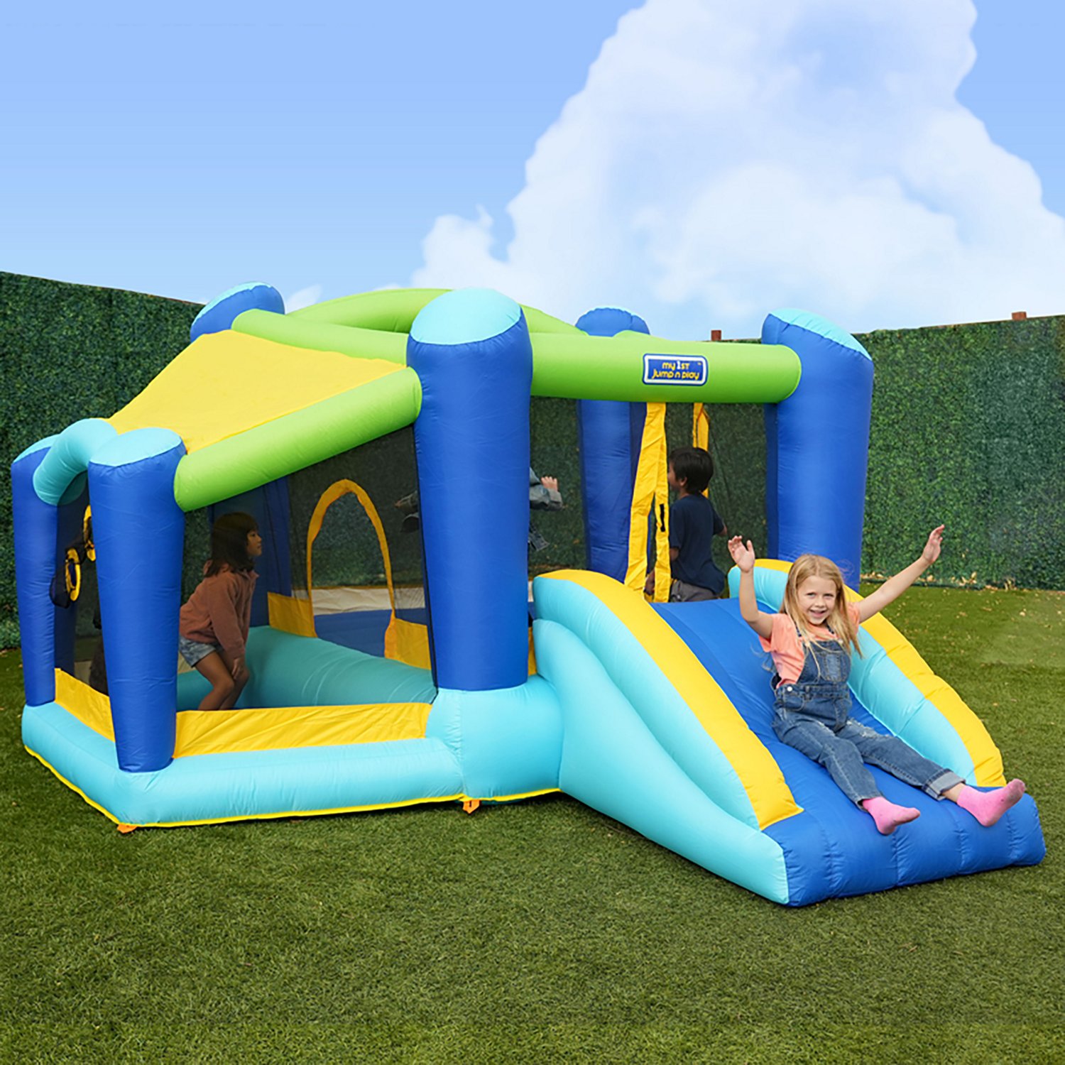 Sportspower My First Jump 'n Slide Bounce House with Ball Pit - view number 2