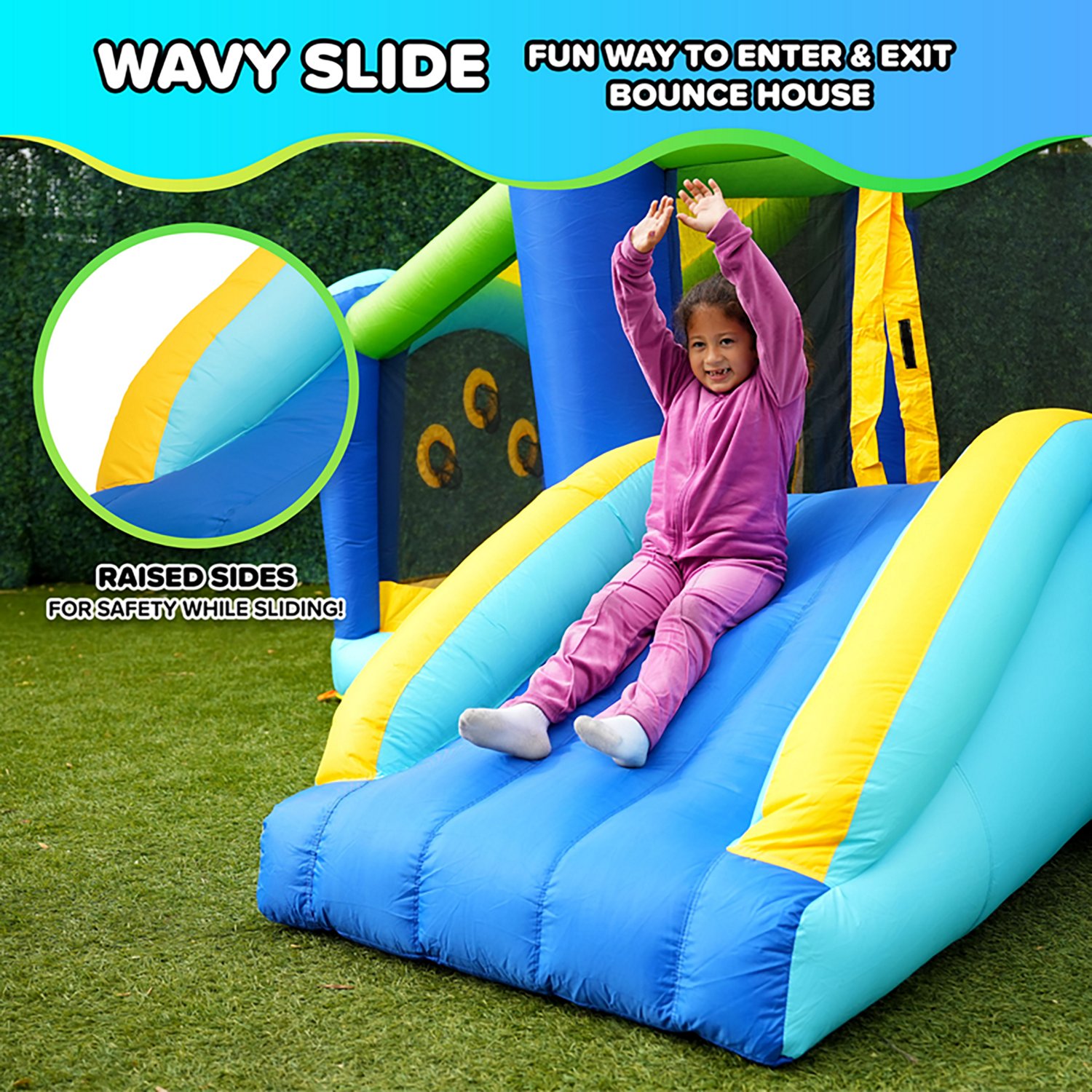 Sportspower My First Jump 'n Slide Bounce House with Ball Pit - view number 4
