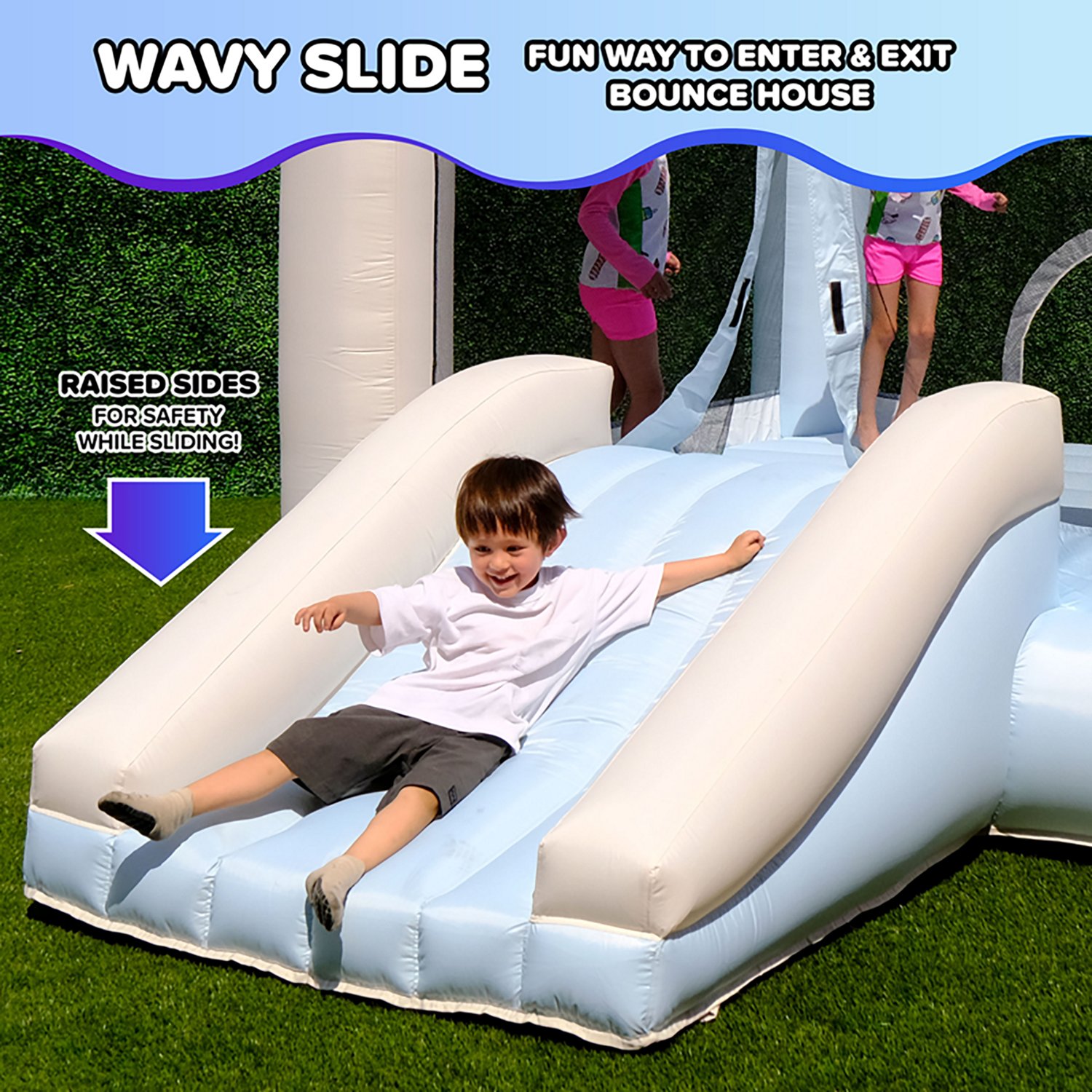 Sportspower My First Jump 'n Play Bounce House with Slide - view number 3