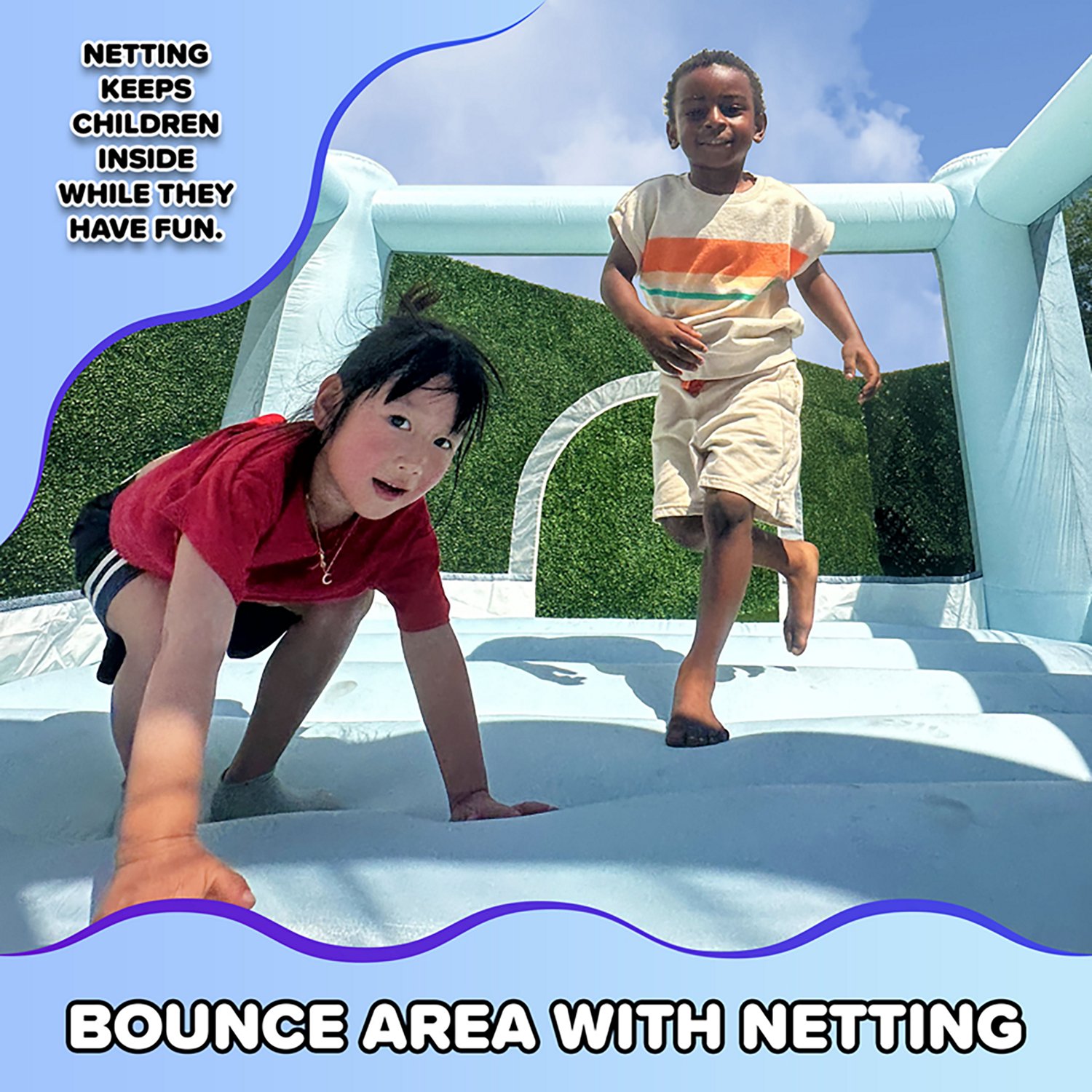 Sportspower My First Jump 'n Play Bounce House with Slide - view number 4