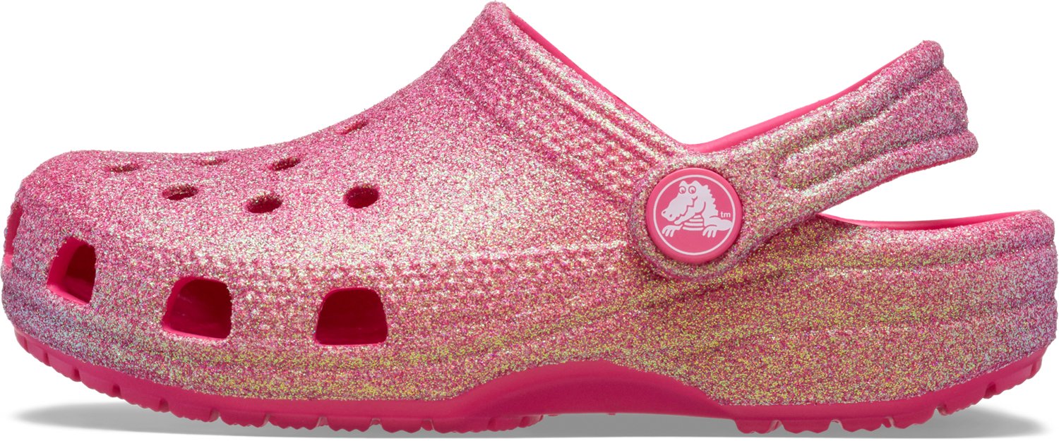 Crocs Kids' Iridescent Glitter Clog TD - view number 2