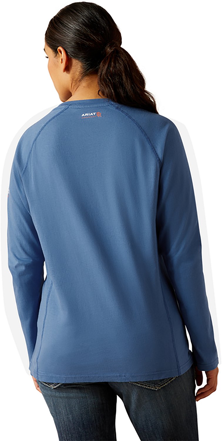 Ariat Women's FR Air Crew Long Sleeve Work Shirt - view number 2