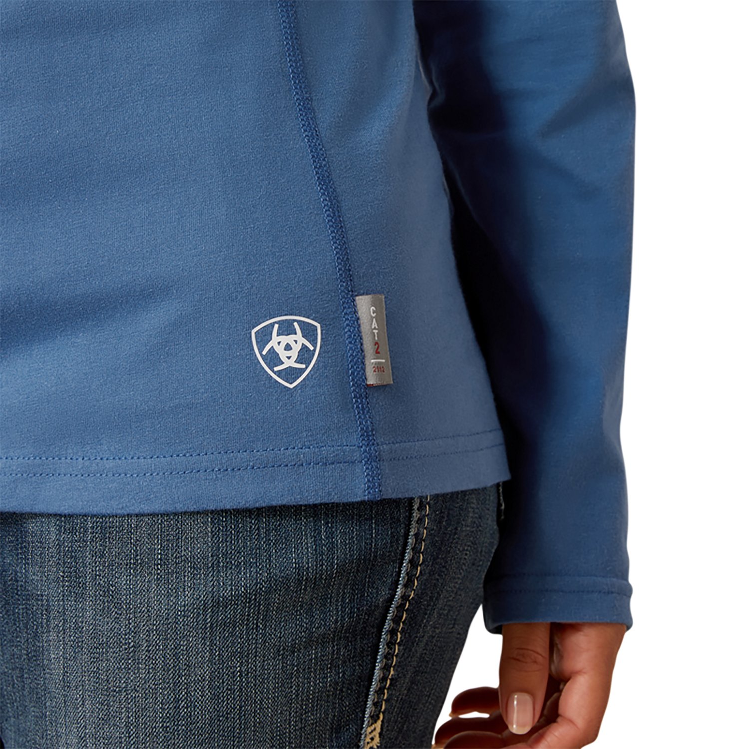 Ariat Women's FR Air Crew Long Sleeve Work Shirt - view number 4