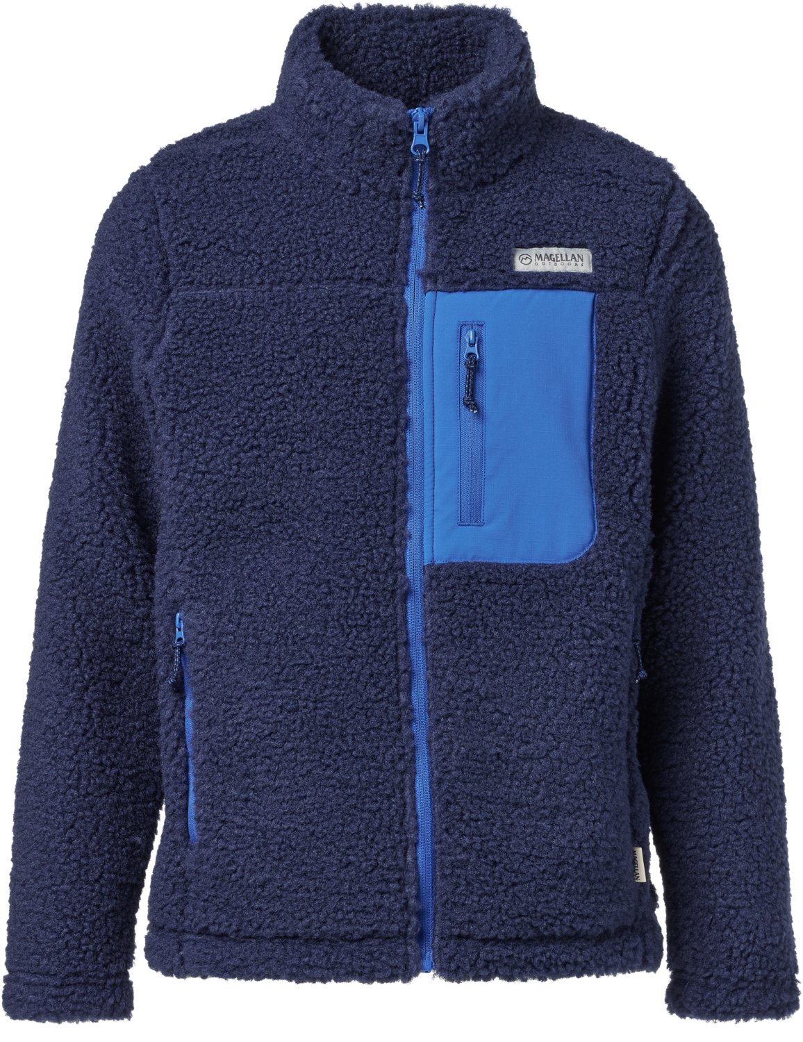 Magellan Outdoors Boys' Campfire Rugged Sherpa Fleece Jacket                                                                     - view number 1