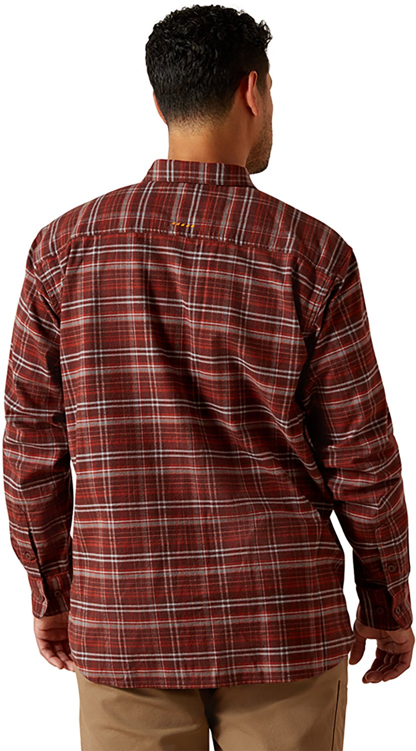 Ariat Men's Rebar Flannel DuraStretch Work Shirt - view number 2