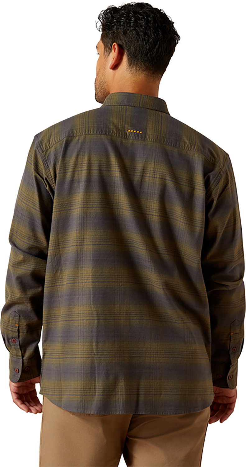 Ariat Men's Rebar Flannel DuraStretch Work Shirt - view number 2
