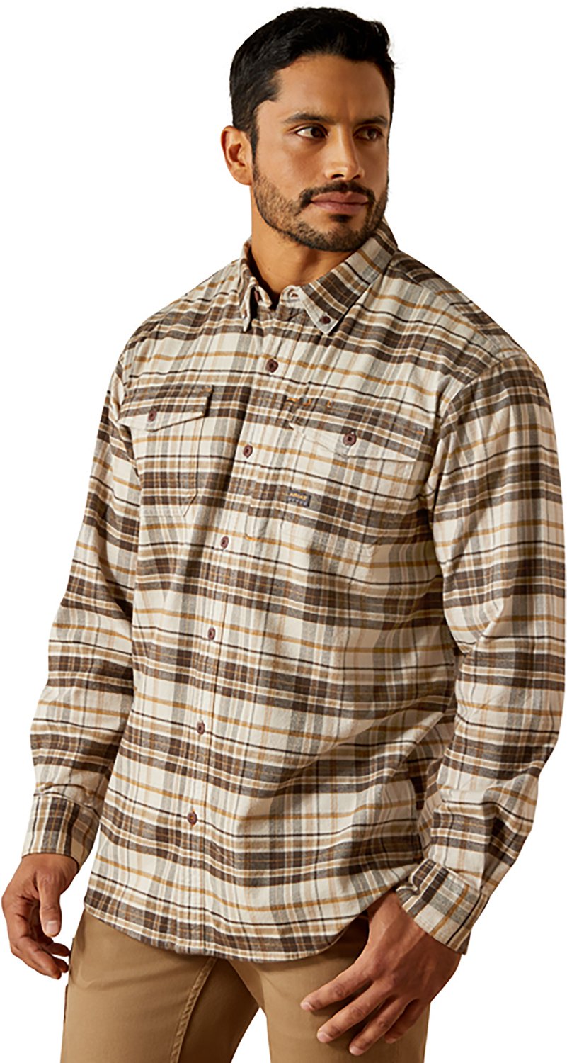 Ariat Men's Rebar Flannel DuraStretch Work Shirt