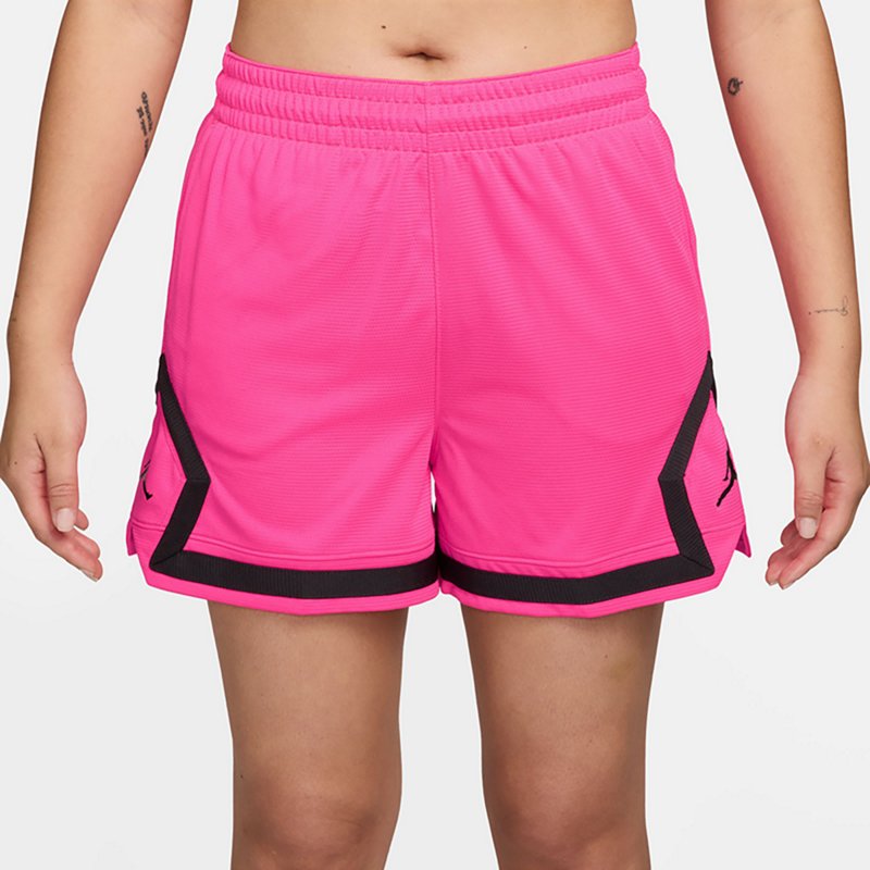 Women's Jordan Sport 4" Diamond Shorts in Pink | FN5134-645