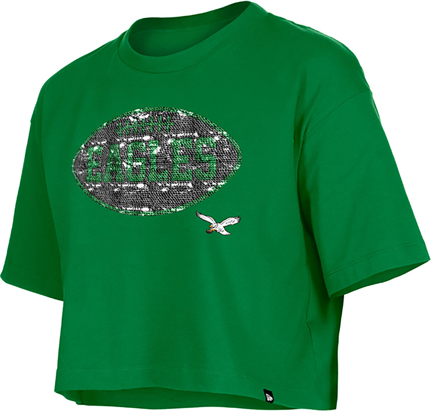 New Era Girls' Eagles Flip Sequins T-shirt - view number 2