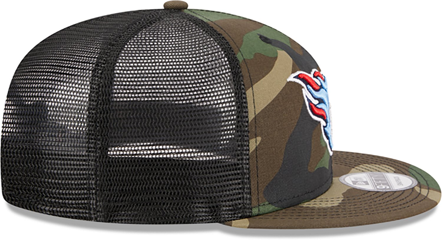 New Era Men's Tennessee Titans EG OTC Camo Trucker 9FIFTY Cap  - view number 5