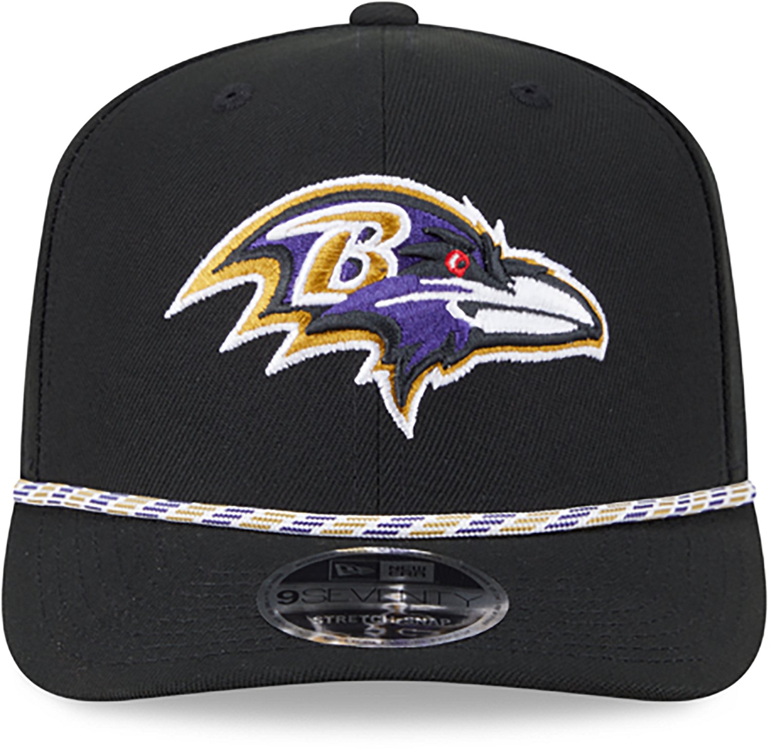 New Era Men's Ravens Multi Rope OTC 9SEVENTY Cap - view number 2