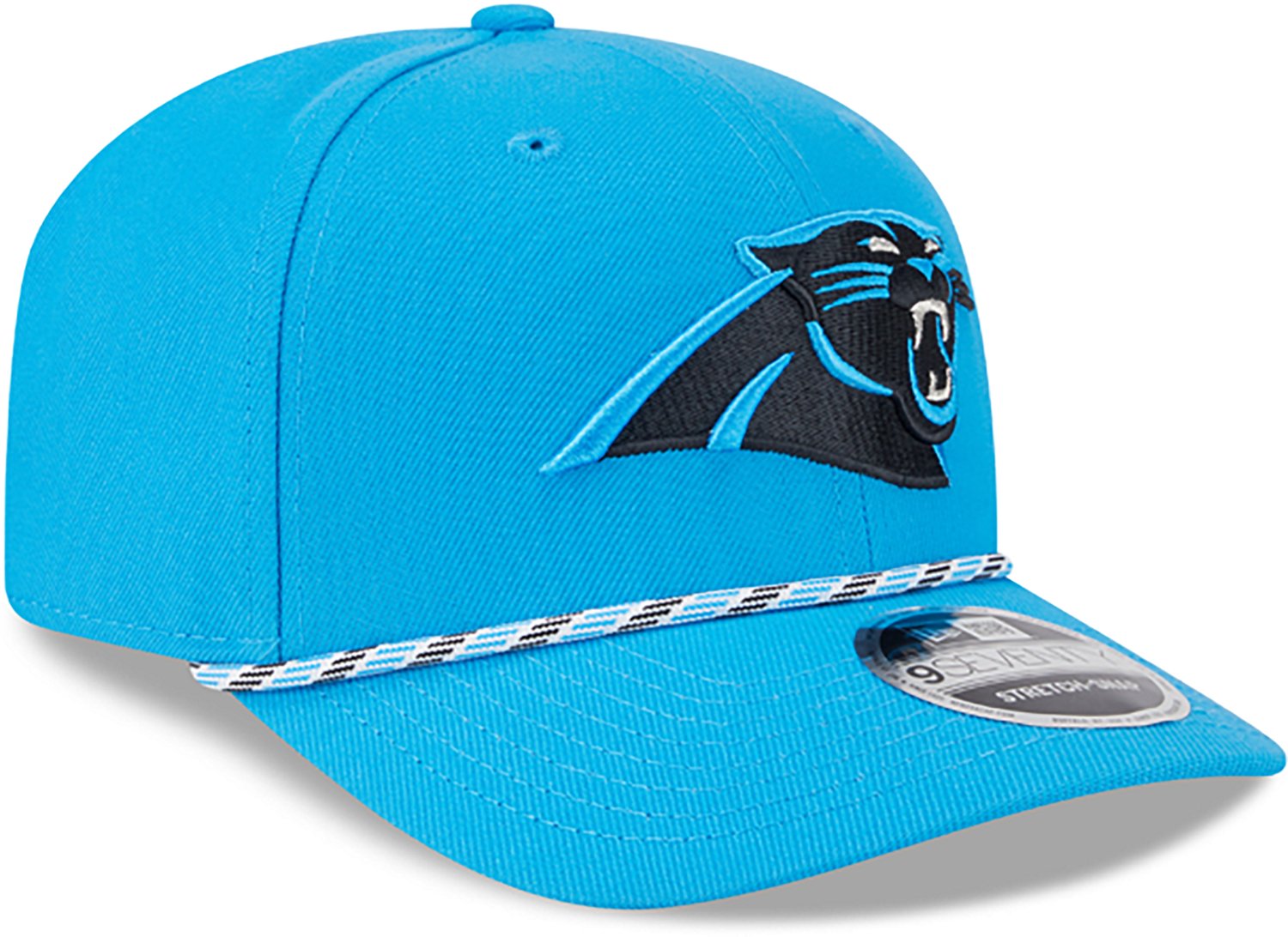 New Era Men's Carolina Panthers Multi-Rope OTC 9SEVENTY Cap  - view number 3