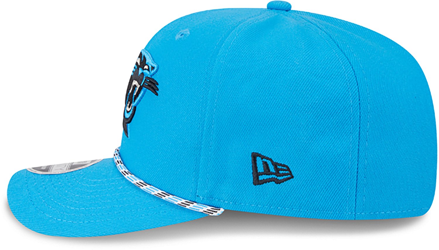 New Era Men's Carolina Panthers Multi-Rope OTC 9SEVENTY Cap  - view number 4