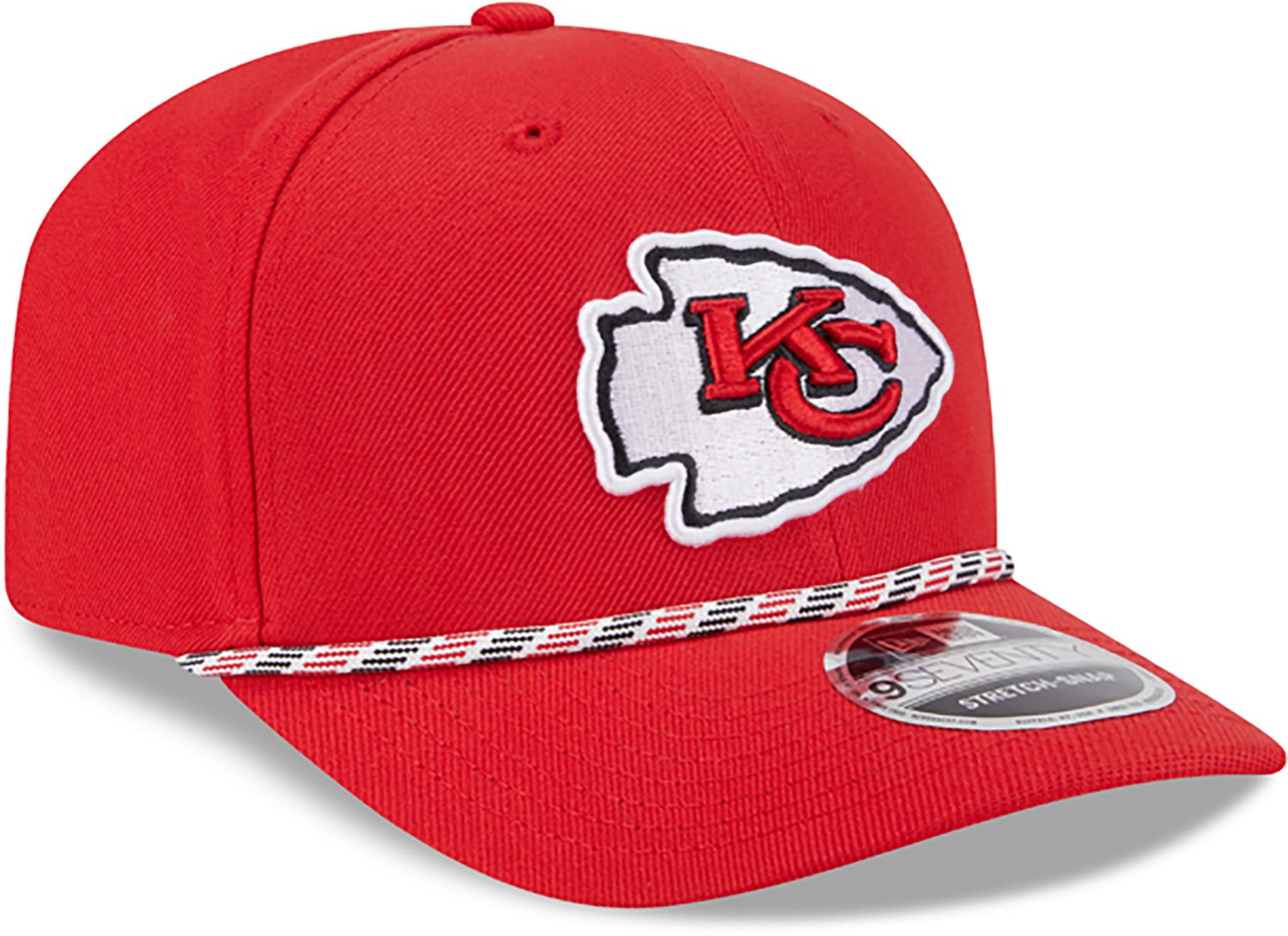 New Era Men's Kansas City Chiefs Multi-Rope OTC 9SEVENTY Cap  - view number 3